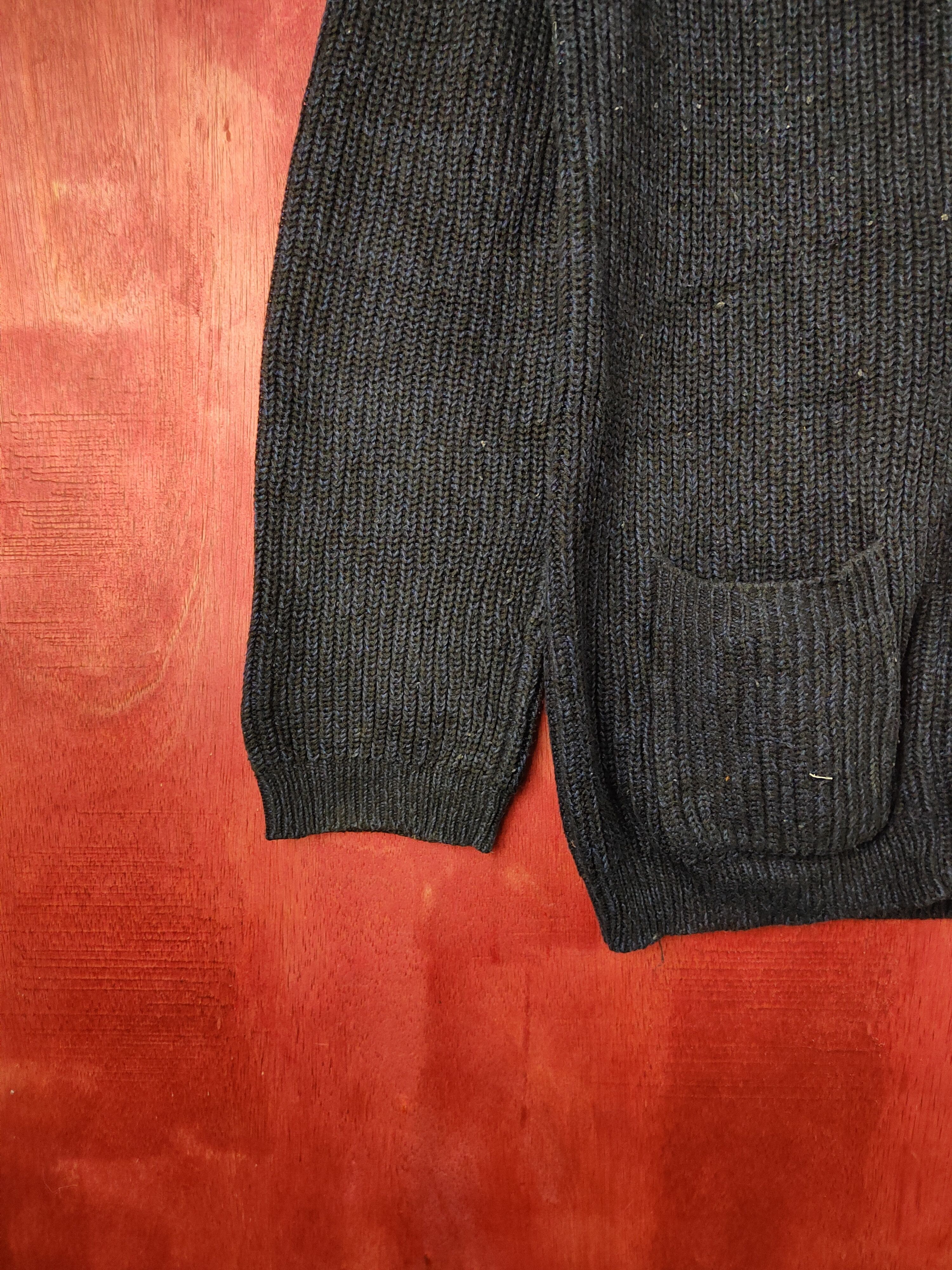 Japanese Brand Japanese Brand Dark Blue Knitwear Cardigan #5498 Size US M / EU 48-50 / 2 - 4 Thumbnail