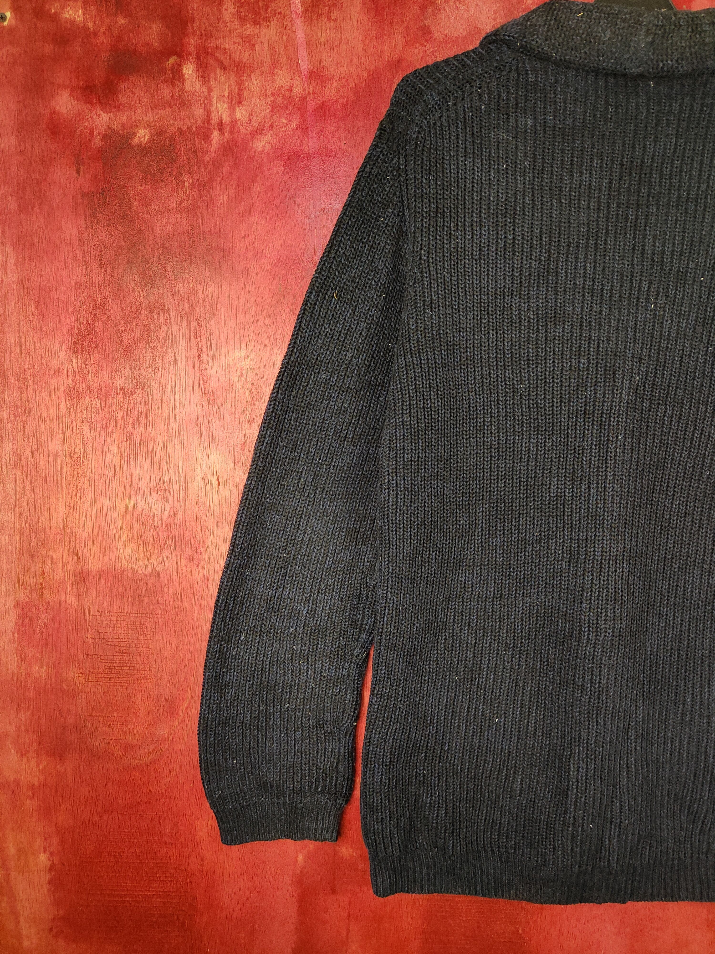 Japanese Brand Japanese Brand Dark Blue Knitwear Cardigan #5498 Size US M / EU 48-50 / 2 - 8 Thumbnail