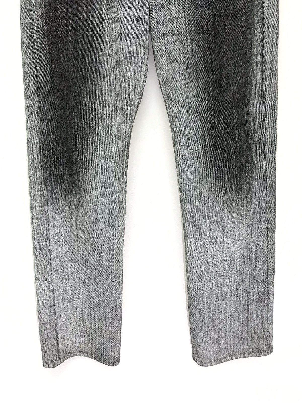 Japanese Brand Takeo Kikuchi Denim Pant Printed Tire Marks Art Regular Size US 31 - 3 Thumbnail