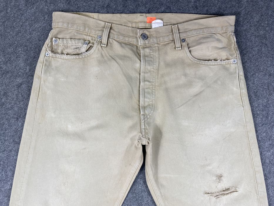 Vintage Khaki Vintage Levi's 501 Jeans 36x31 Denim -JN2247 | Grailed