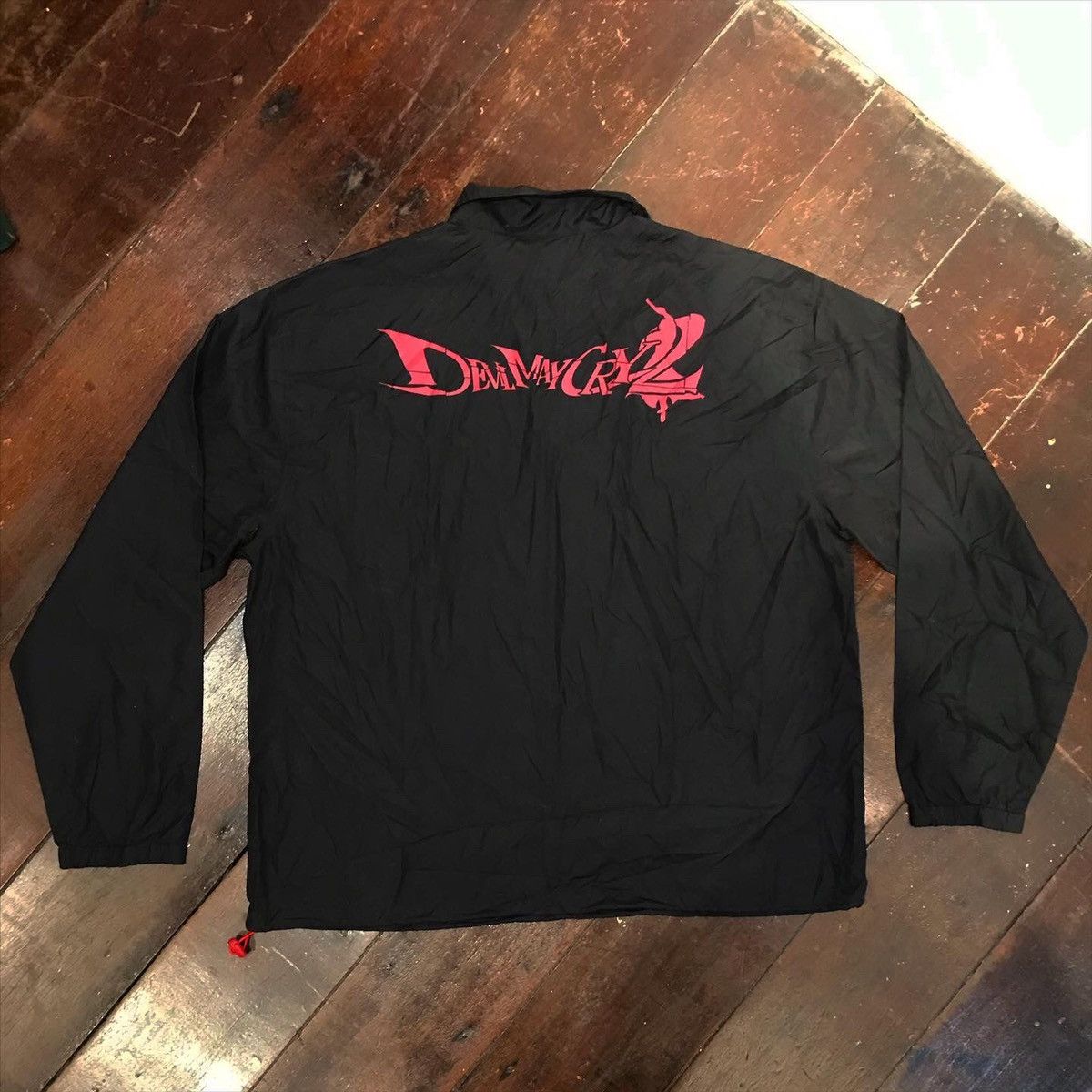 image of Playstation Devil Maycry2 Promo Game Jacket in Black, Men's (Size Large)