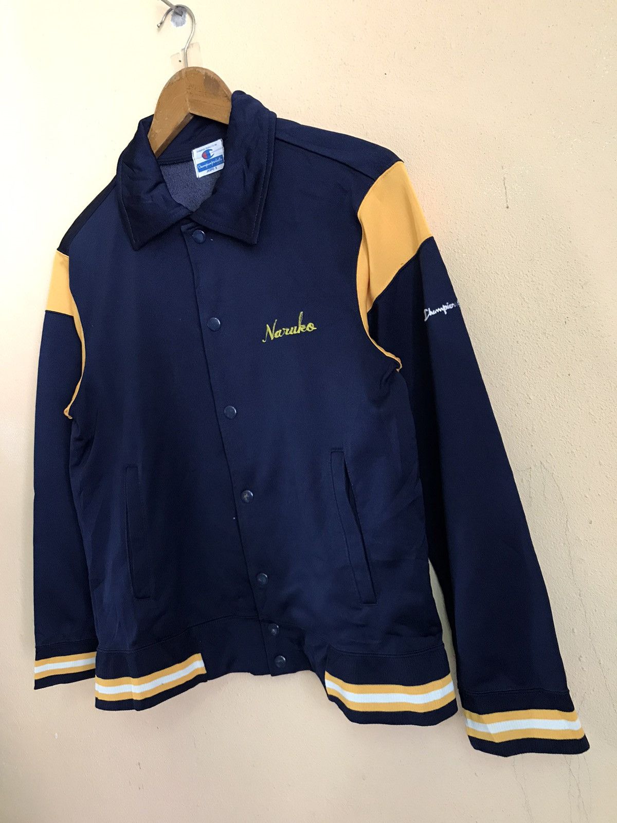 Champion × Vintage VINTAGE 80s CHAMPION NAZUKO VARSITY JACKET Size US S / EU 44-46 / 1 - 4 Thumbnail