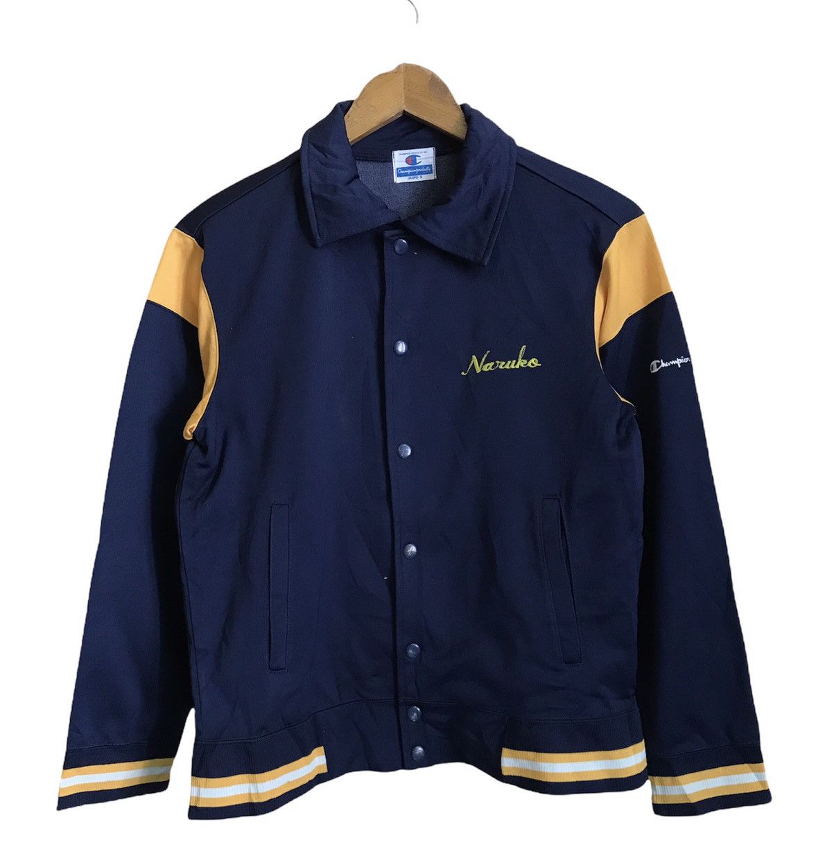Champion × Vintage VINTAGE 80s CHAMPION NAZUKO VARSITY JACKET Size US S / EU 44-46 / 1 - 1 Thumbnail