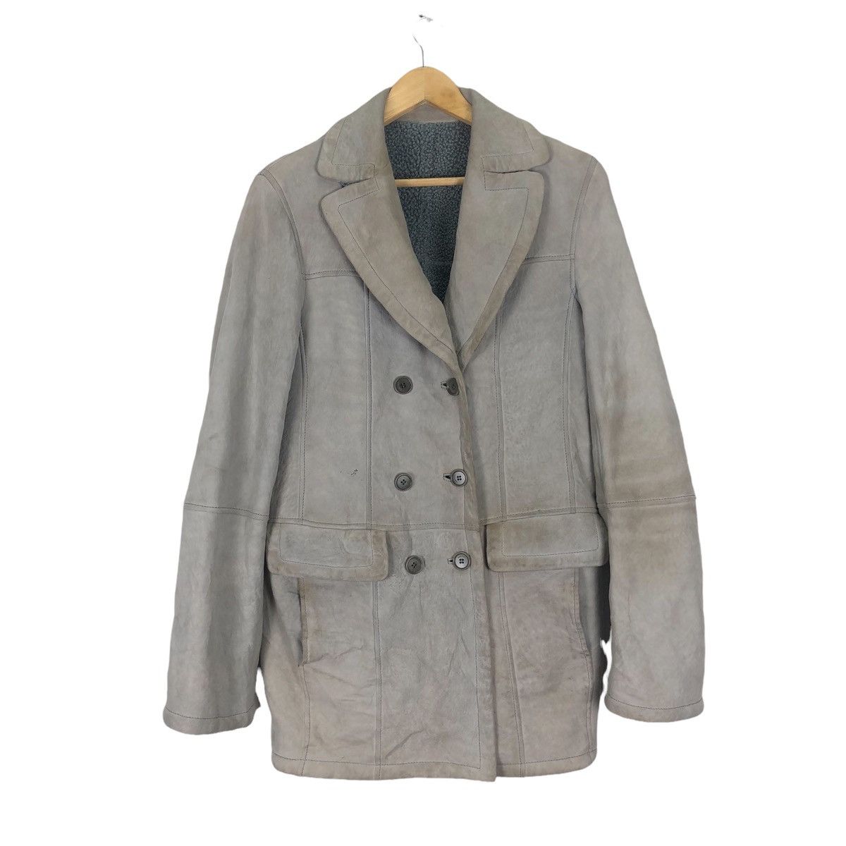 Loewe 🔥LOEWE Soft Leather CORDERO LAMB DOUBLE BREAST JACKET Size M / US 6-8 / IT 42-44 - 1 Thumbnail