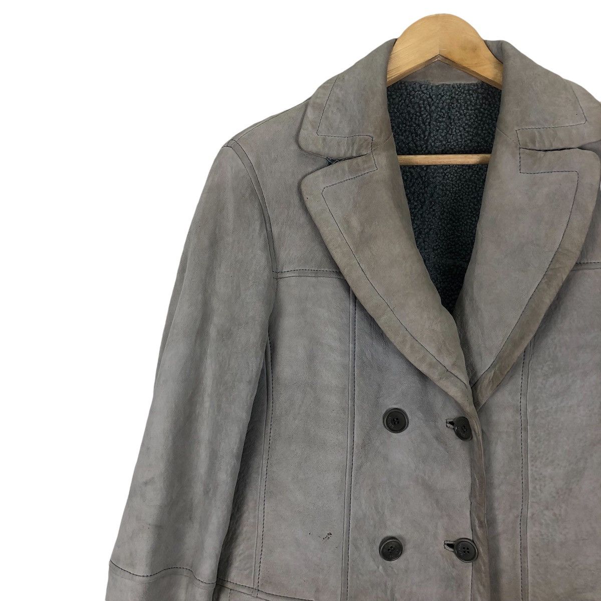 Loewe 🔥LOEWE Soft Leather CORDERO LAMB DOUBLE BREAST JACKET Size M / US 6-8 / IT 42-44 - 3 Thumbnail