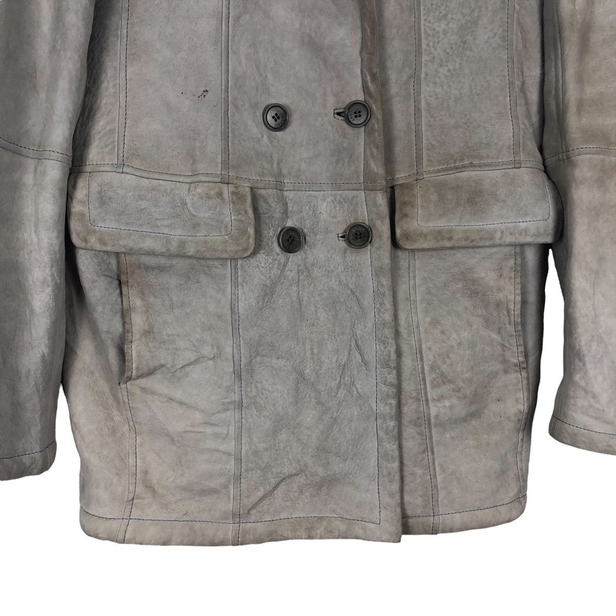 Loewe 🔥LOEWE Soft Leather CORDERO LAMB DOUBLE BREAST JACKET Size M / US 6-8 / IT 42-44 - 6 Thumbnail