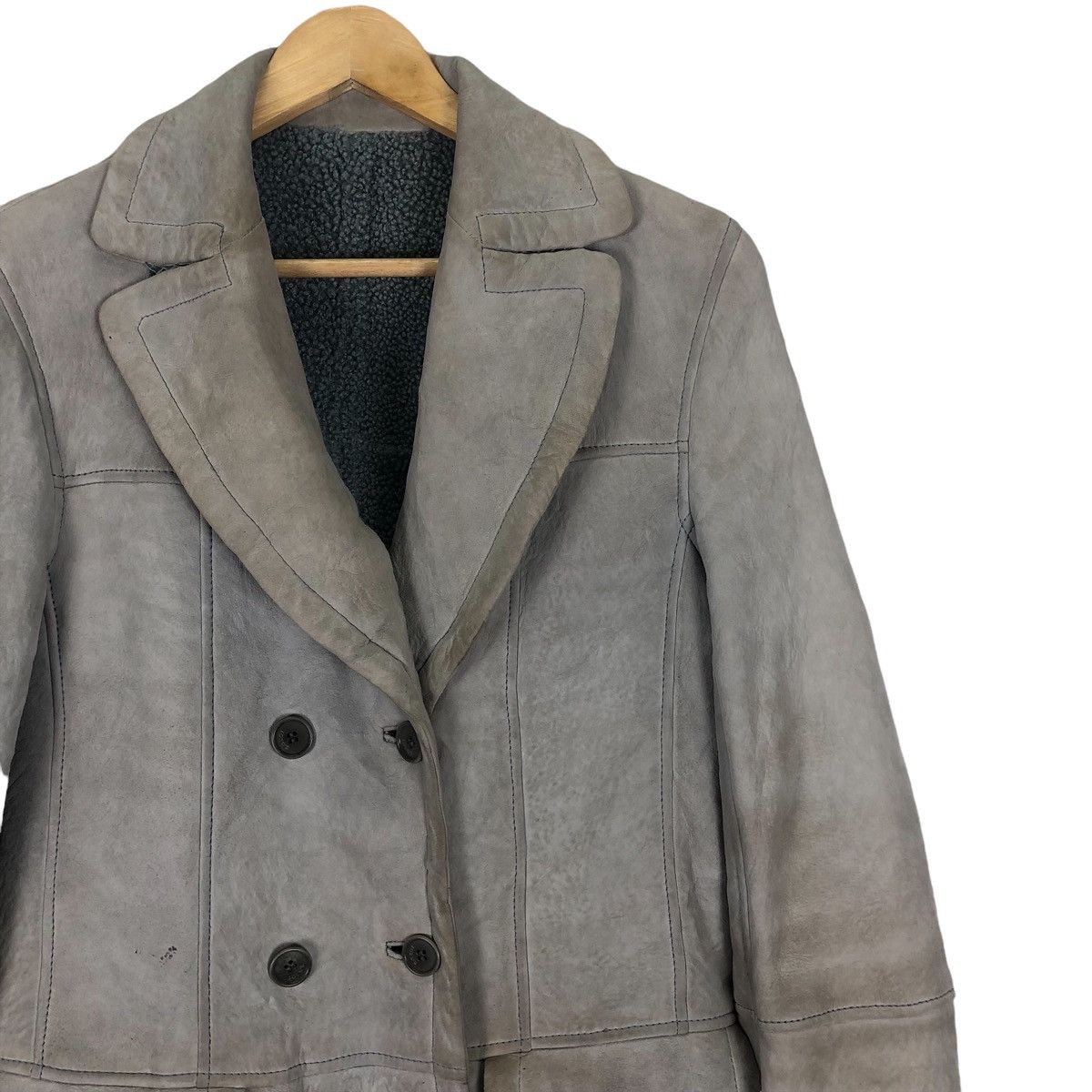Loewe 🔥LOEWE Soft Leather CORDERO LAMB DOUBLE BREAST JACKET Size M / US 6-8 / IT 42-44 - 4 Thumbnail