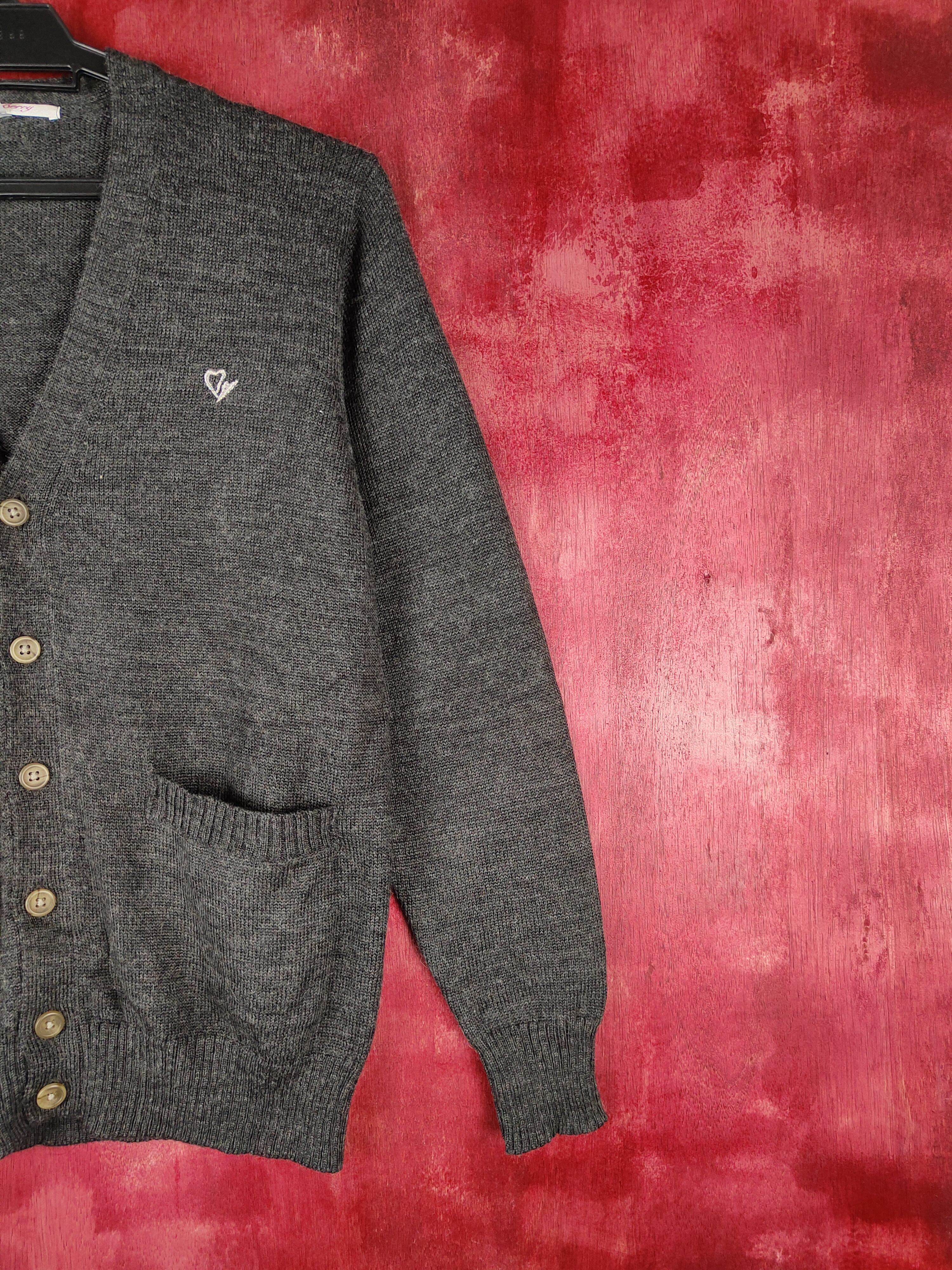 Vintage Petit Berry Black Knitwear Cardigan #5493 Size S / US 4 / IT 40 - 6 Thumbnail