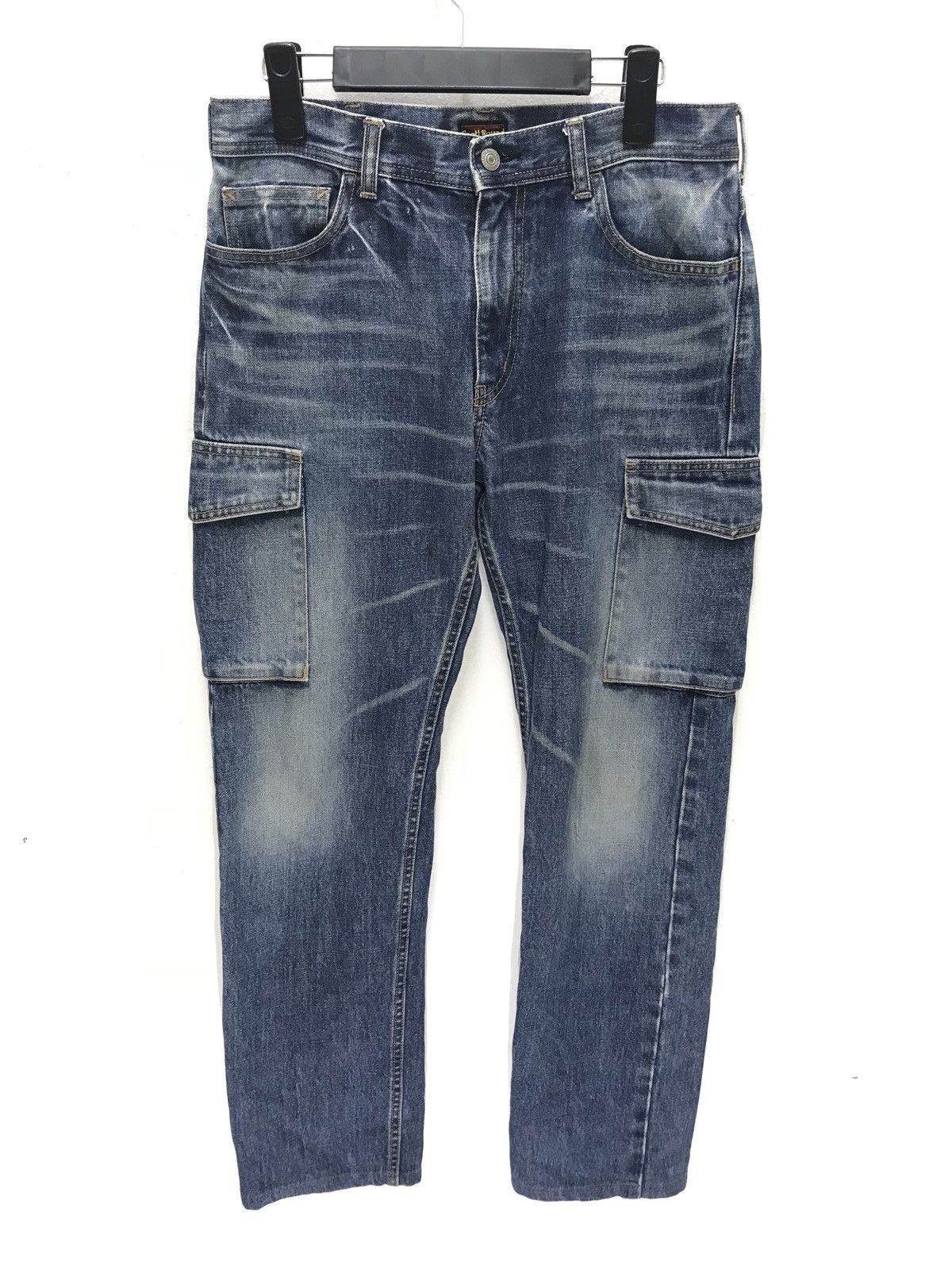 Japanese Brand Made in Japan Spellbound Cargo Denim Pant Regular Size US 30 / EU 46 - 1 Thumbnail