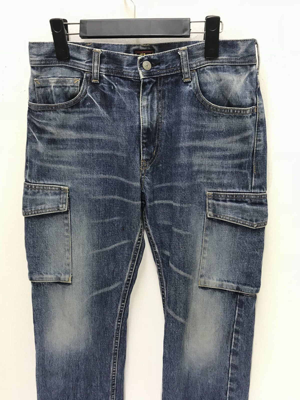 Japanese Brand Made in Japan Spellbound Cargo Denim Pant Regular Size US 30 / EU 46 - 3 Thumbnail