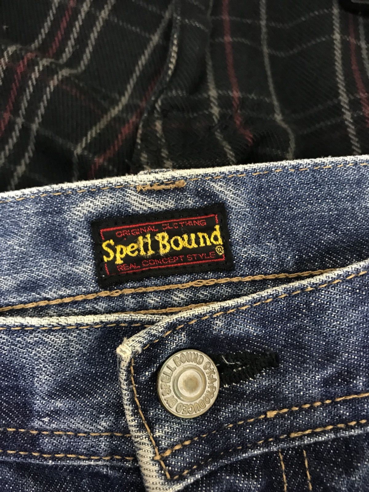 Japanese Brand Made in Japan Spellbound Cargo Denim Pant Regular Size US 30 / EU 46 - 7 Thumbnail