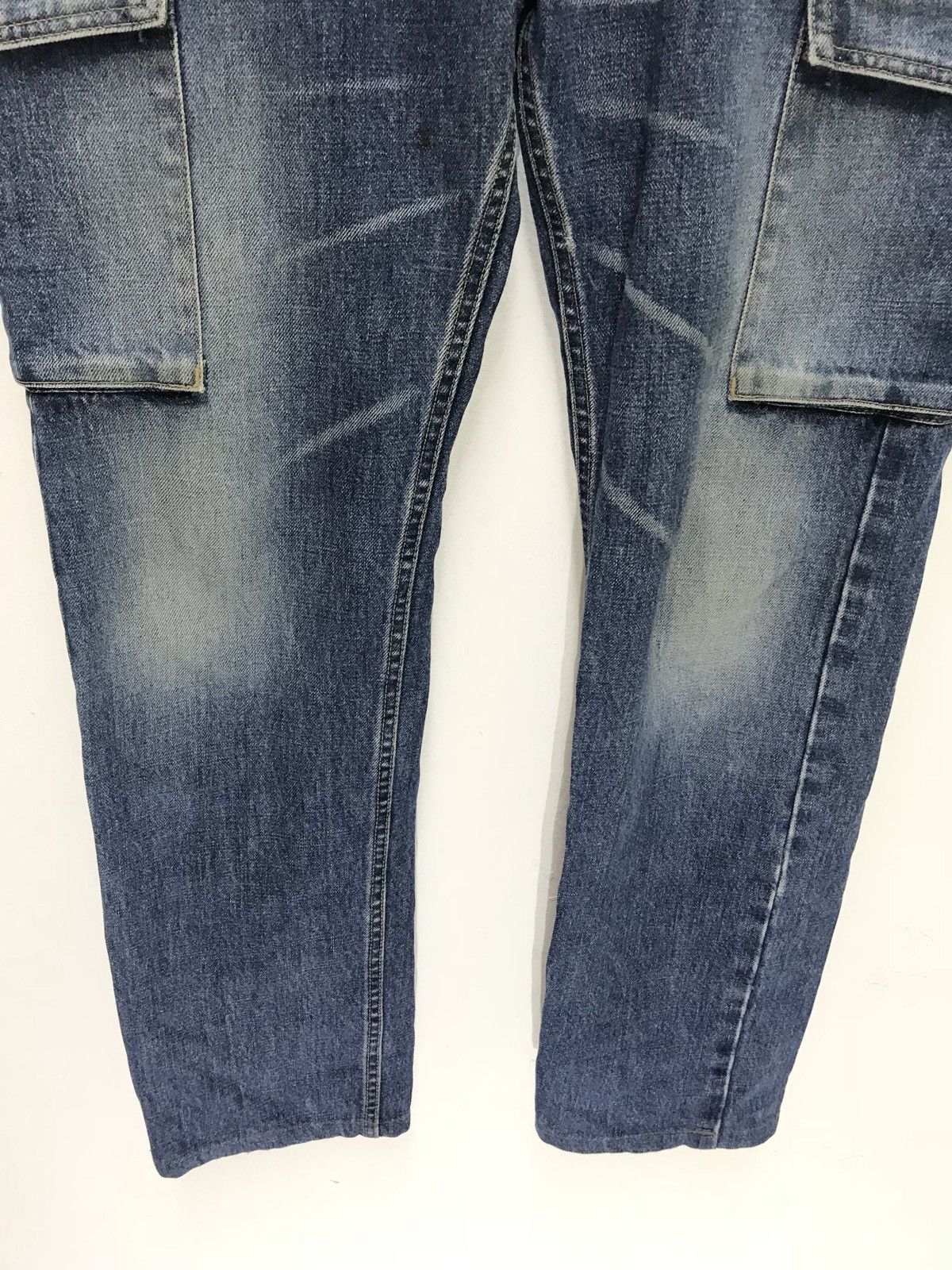 Japanese Brand Made in Japan Spellbound Cargo Denim Pant Regular Size US 30 / EU 46 - 2 Thumbnail