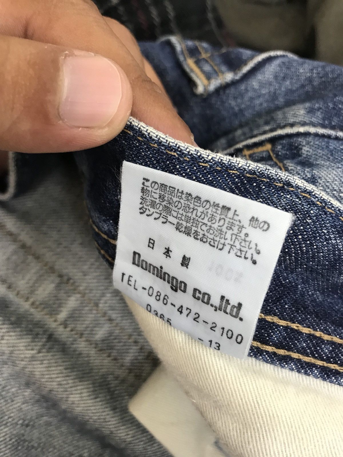 Japanese Brand Made in Japan Spellbound Cargo Denim Pant Regular Size US 30 / EU 46 - 8 Thumbnail