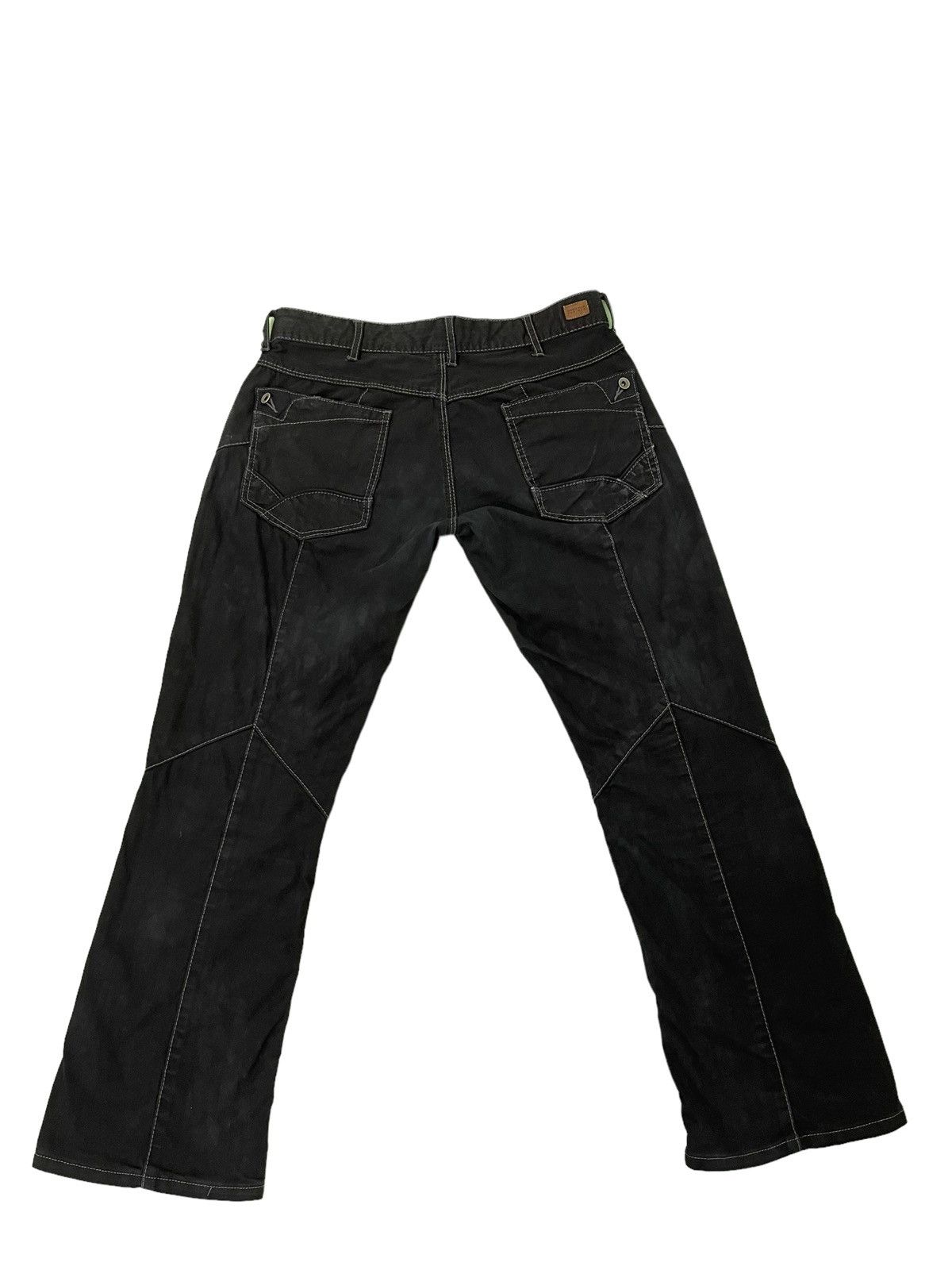 Japanese Brand Flare Jeans Nicole Club Stretch Boot Cut 5🟦0 Size US 31 - 2 Thumbnail