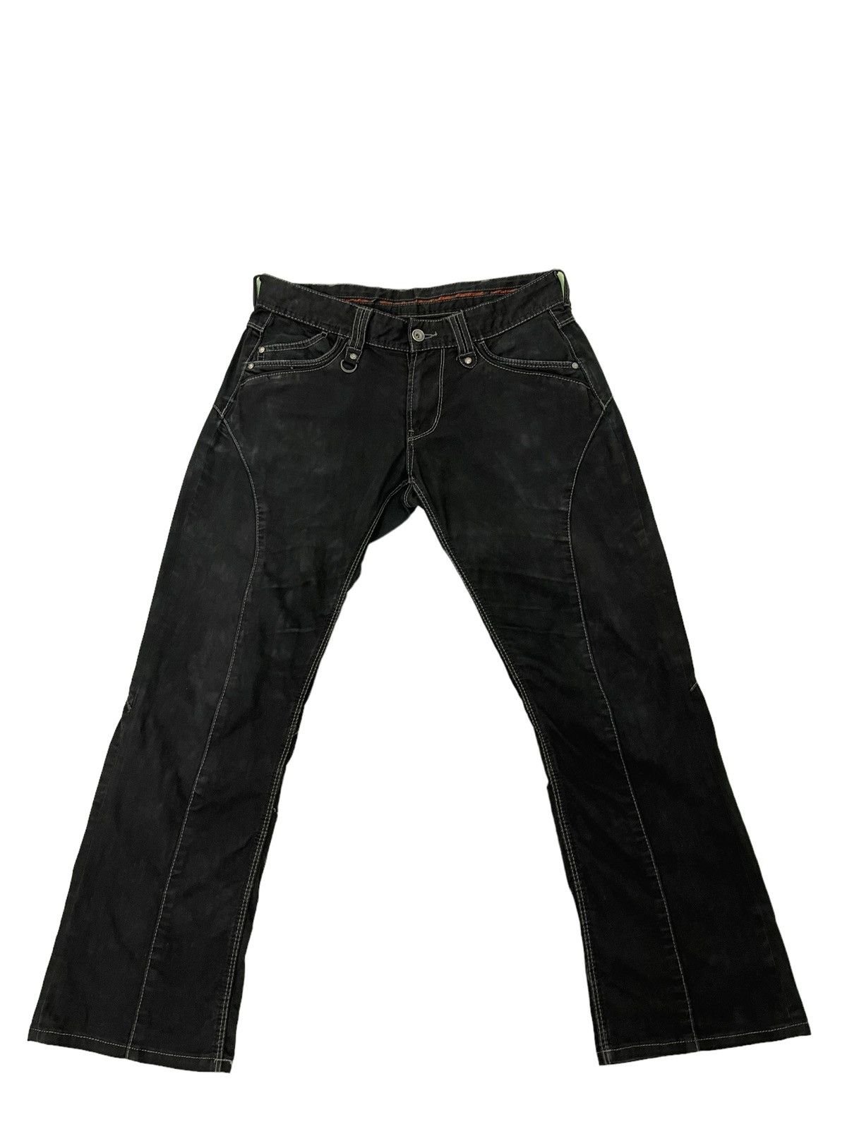 Japanese Brand Flare Jeans Nicole Club Stretch Boot Cut 5🟦0 Size US 31 - 10 Thumbnail