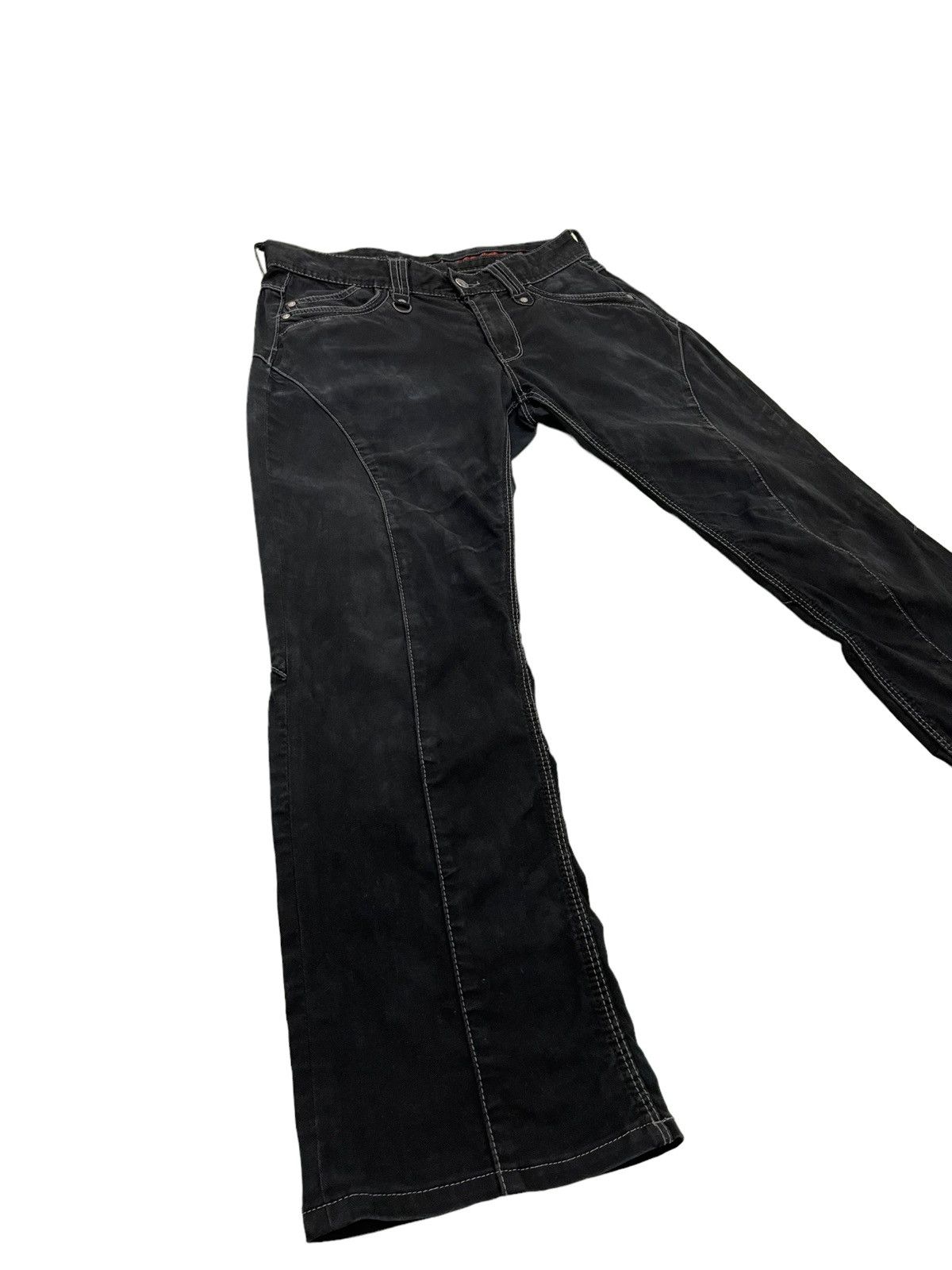Japanese Brand Flare Jeans Nicole Club Stretch Boot Cut 5🟦0 Size US 31 - 11 Thumbnail