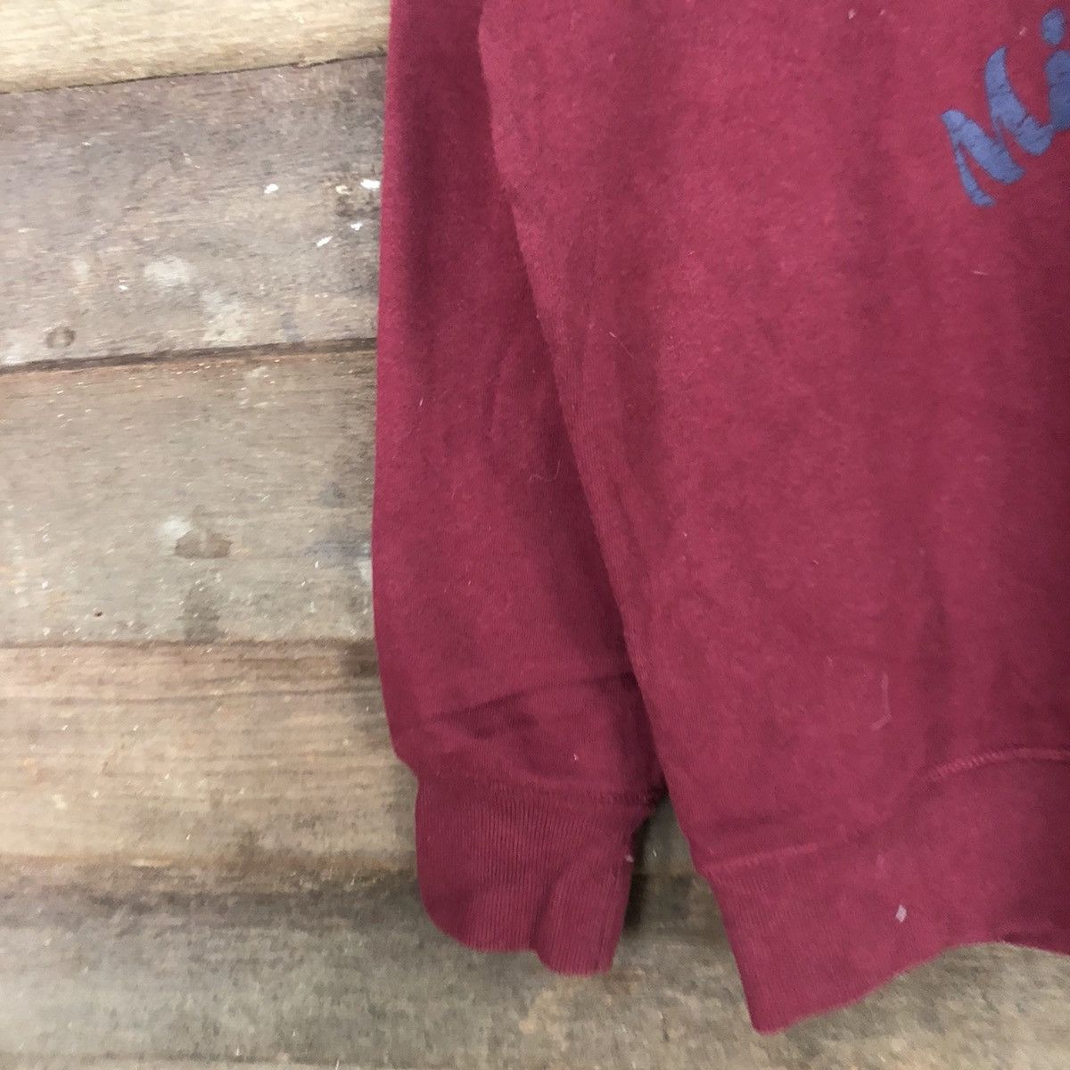 Disney × Mickey Mouse Mickey Mouse disney Maroon Sweatshirt #4603 Size US L / EU 52-54 / 3 - 6 Thumbnail