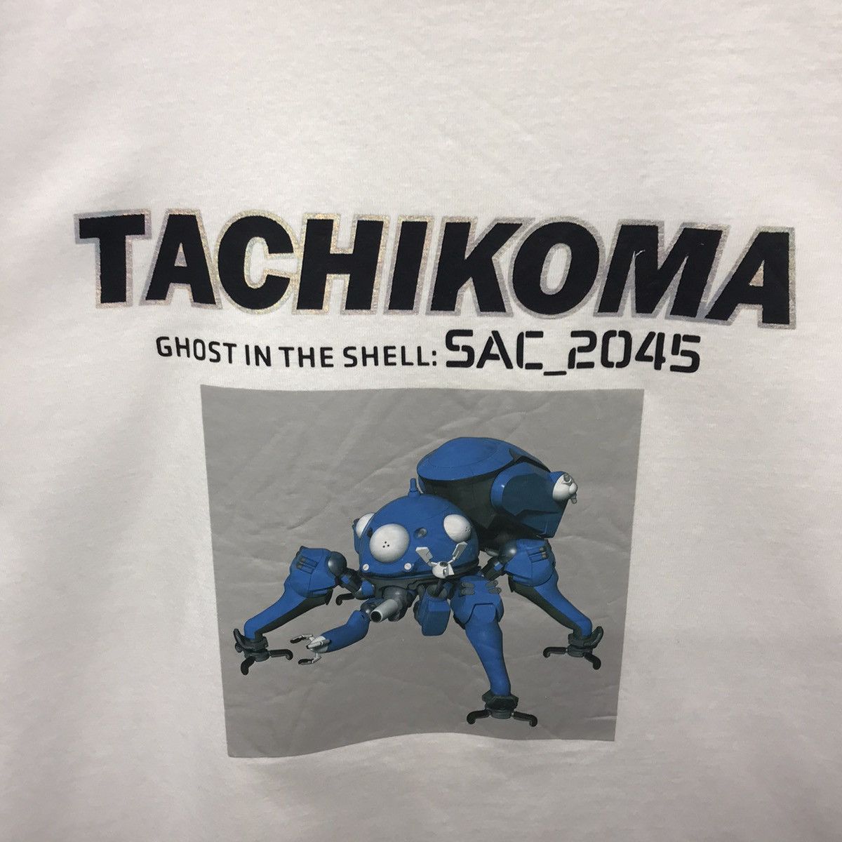 Anime × Japanese Brand Rare!! GU X Anime Ghost In The Shell Tachikoma Tee Size US M / EU 48-50 / 2 - 4 Thumbnail