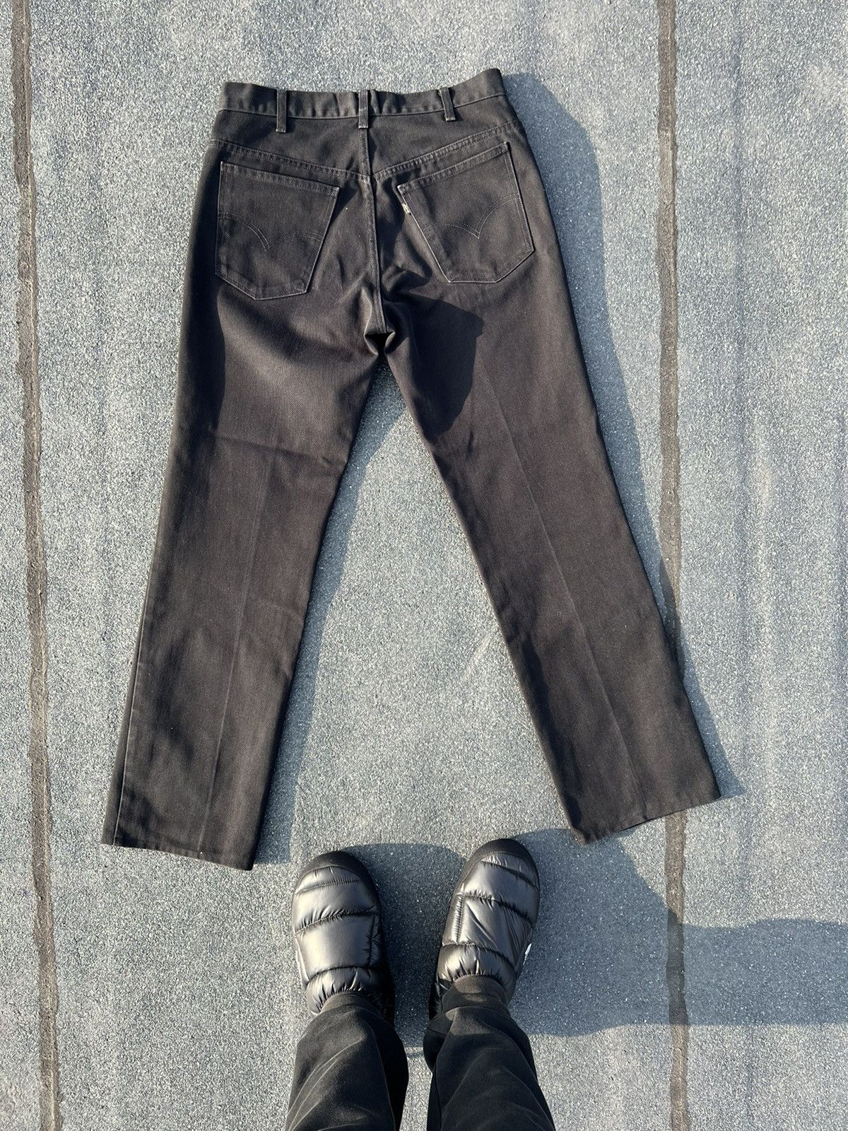 Levi's × Levi's Vintage Clothing Vintage Levi’s Sta-Prest Black Pant Size US 34 / EU 50 - 1 Thumbnail