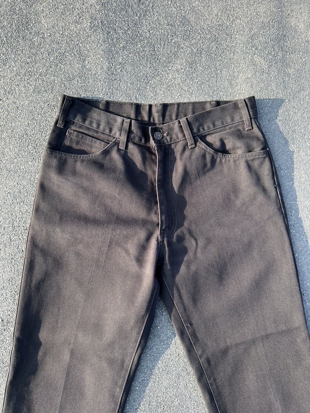 Levi's × Levi's Vintage Clothing Vintage Levi’s Sta-Prest Black Pant Size US 34 / EU 50 - 3 Thumbnail