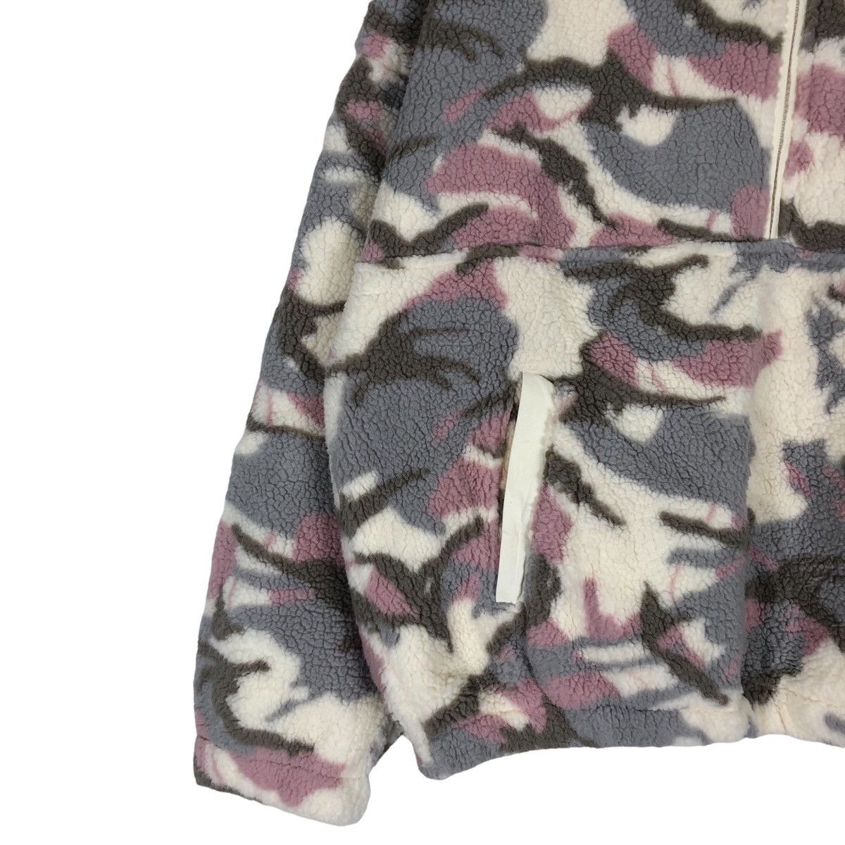 Gap 🔥GAP CAMOUFLAGED DEEP PILE HOODIE JACKET Size US S / EU 44-46 / 1 - 3 Thumbnail