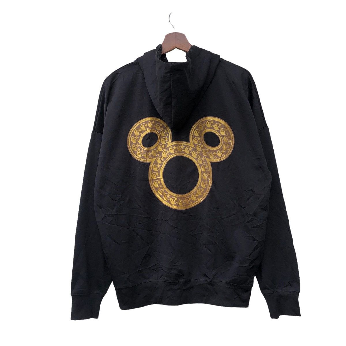MICKEY MOUSE BY DISNEY CARTOON SWEATSHIRT GOLD LOGO