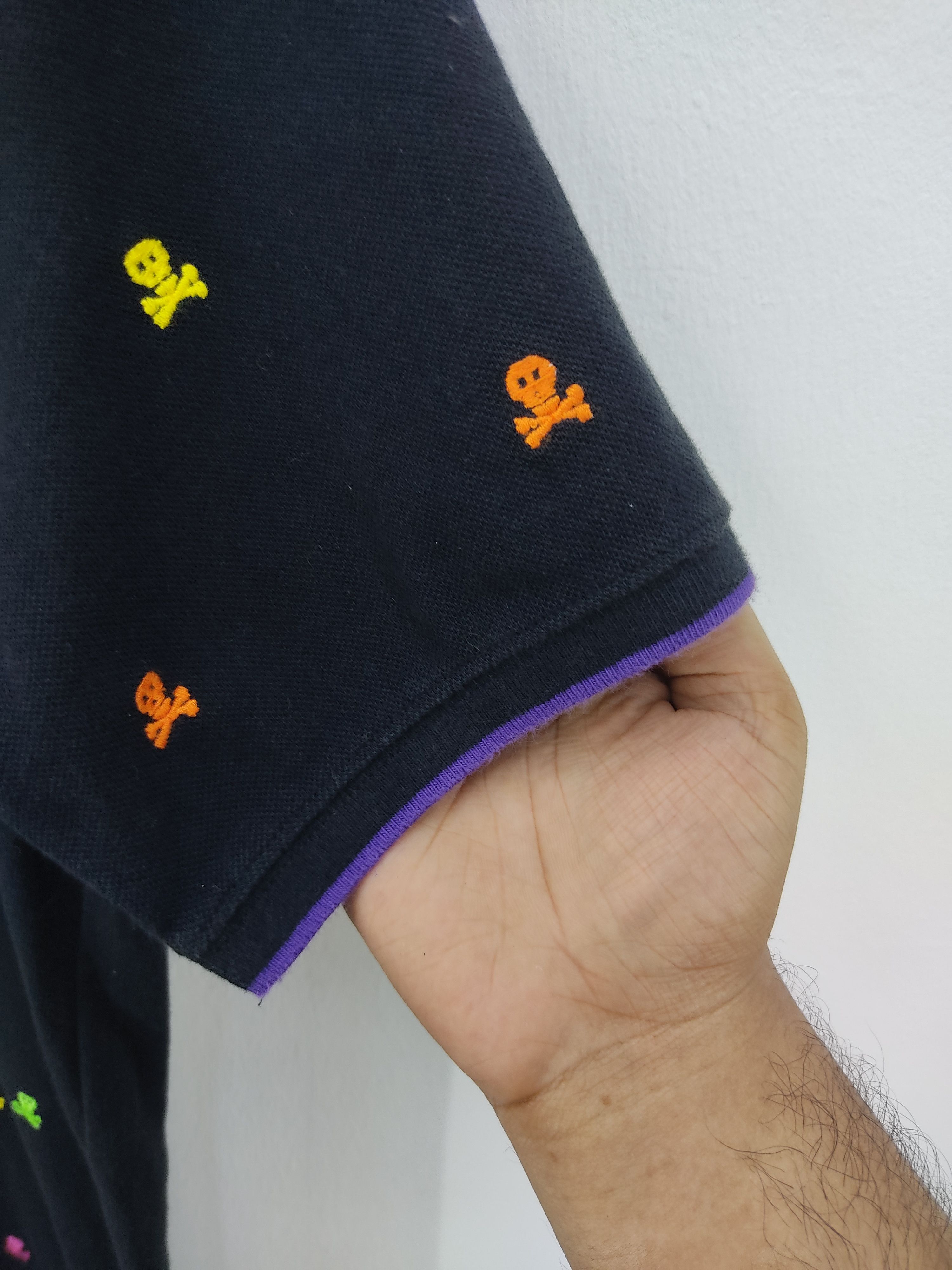 Beams Plus × Designer × Japanese Brand Japanese Brand Beams Skull Polo Shirt Size US L / EU 52-54 / 3 - 5 Thumbnail