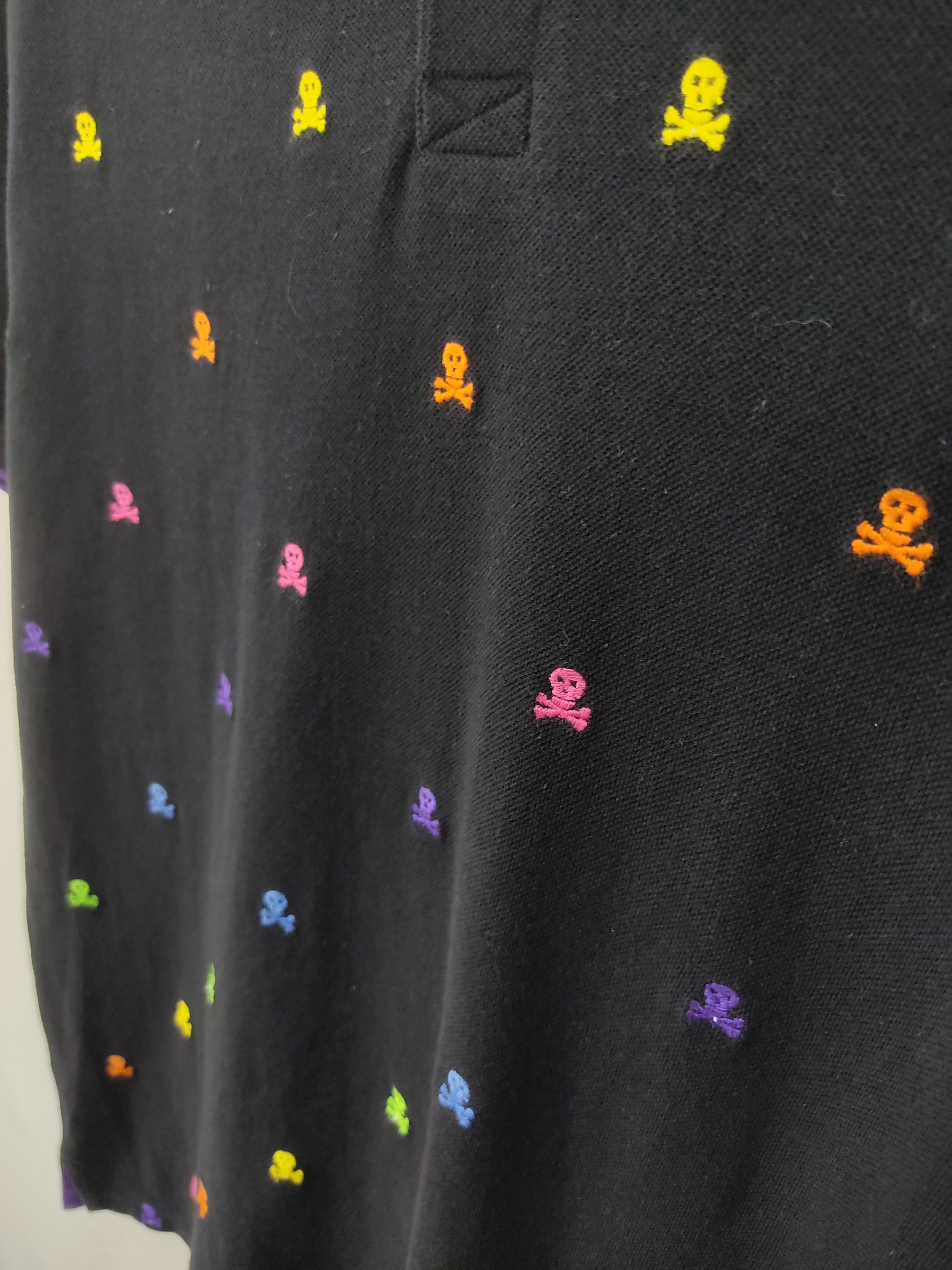 Beams Plus × Designer × Japanese Brand Japanese Brand Beams Skull Polo Shirt Size US L / EU 52-54 / 3 - 3 Thumbnail