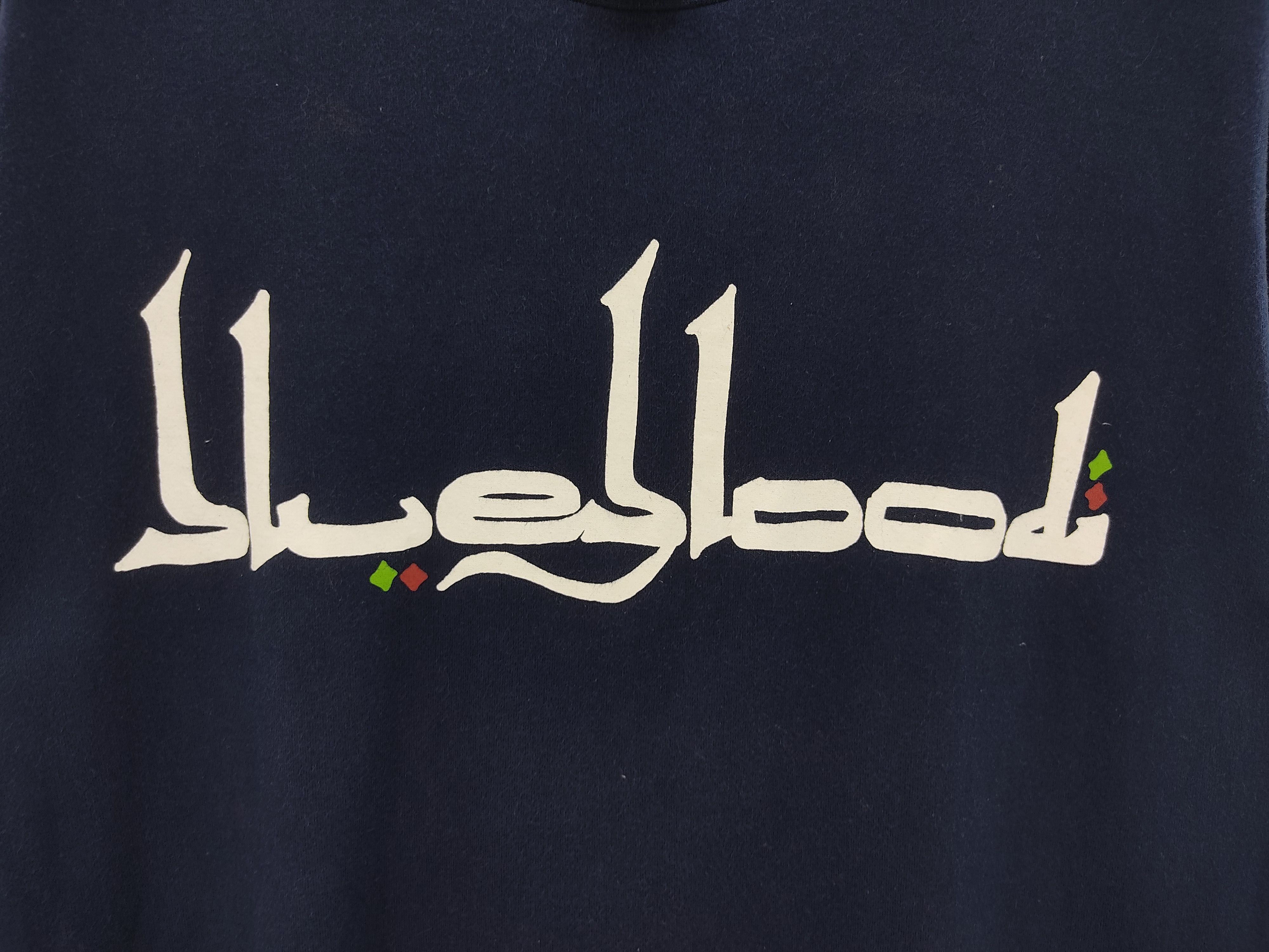 Blue Blood Japanese Brand Blue Blood Arabic T-Shirt Size US L / EU 52-54 / 3 - 4 Thumbnail