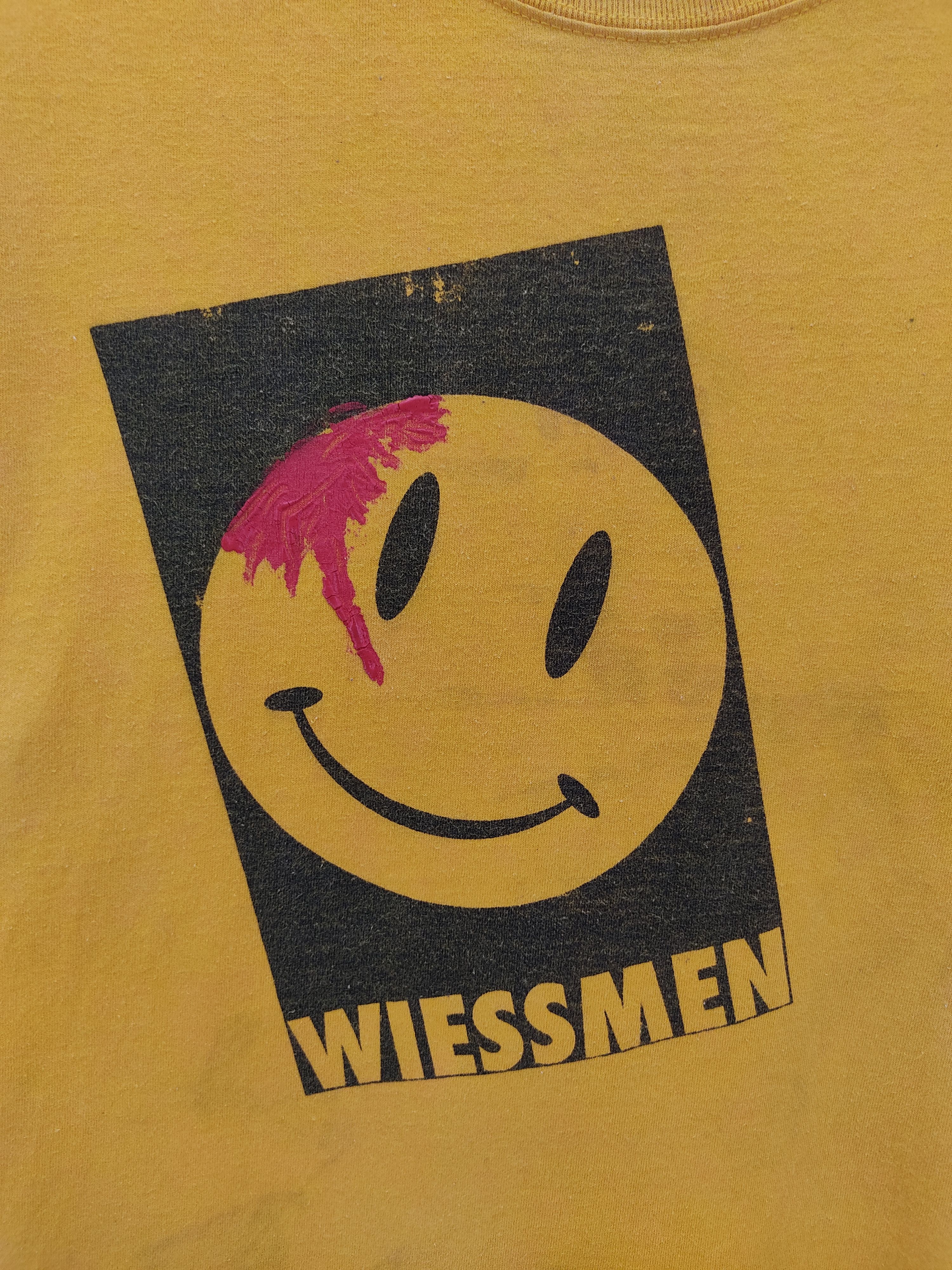 Vintage Vintage Y2K Wiessmen Smiley T-Shirt Size US M / EU 48-50 / 2 - 3 Thumbnail