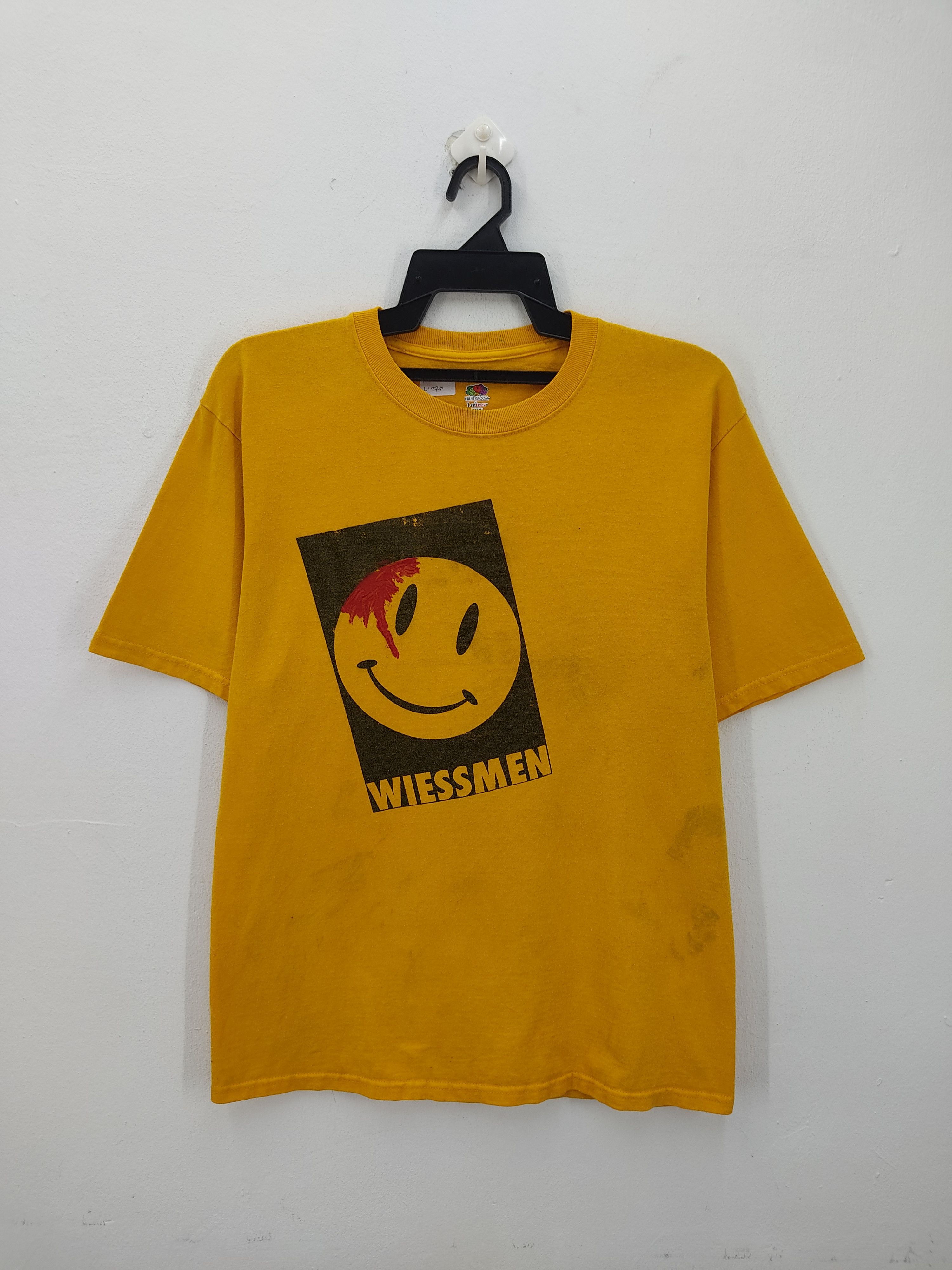 Vintage Vintage Y2K Wiessmen Smiley T-Shirt Size US M / EU 48-50 / 2 - 1 Thumbnail