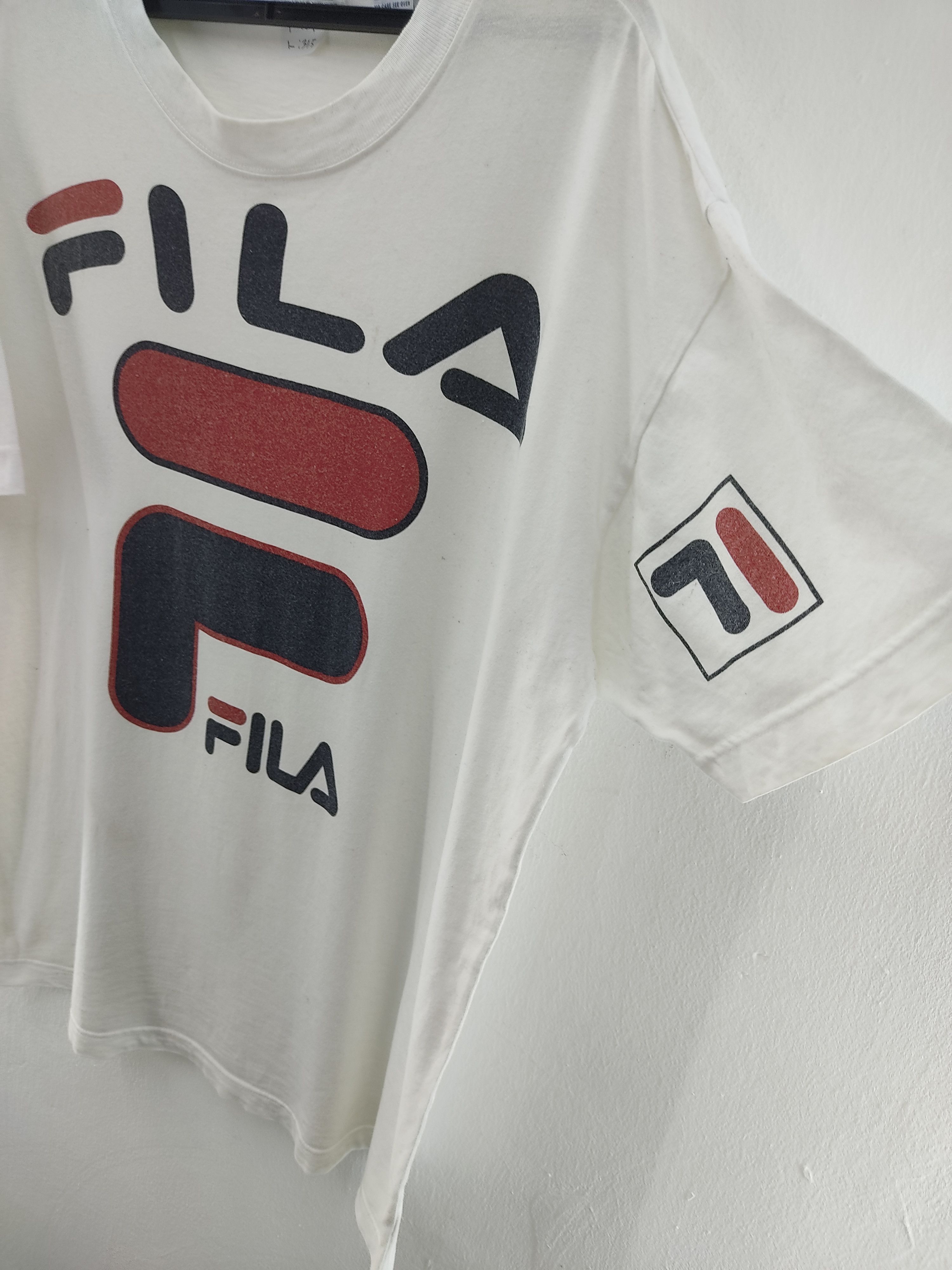 Fila Vintage 90's Fila Big Logo T-Shirt Size US XL / EU 56 / 4 - 3 Thumbnail