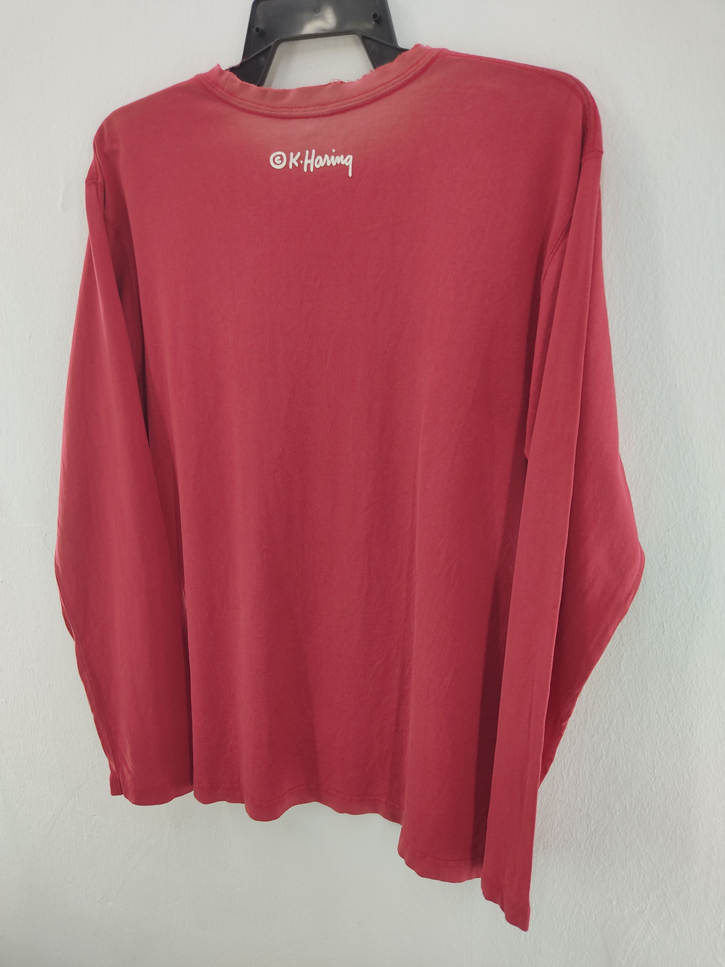 Keith Haring × Uniqlo × Vintage Vintage Y2K Keith Haring X Uniqlo Long Sleeve T-Shirt Size US M / EU 48-50 / 2 - 8 Thumbnail