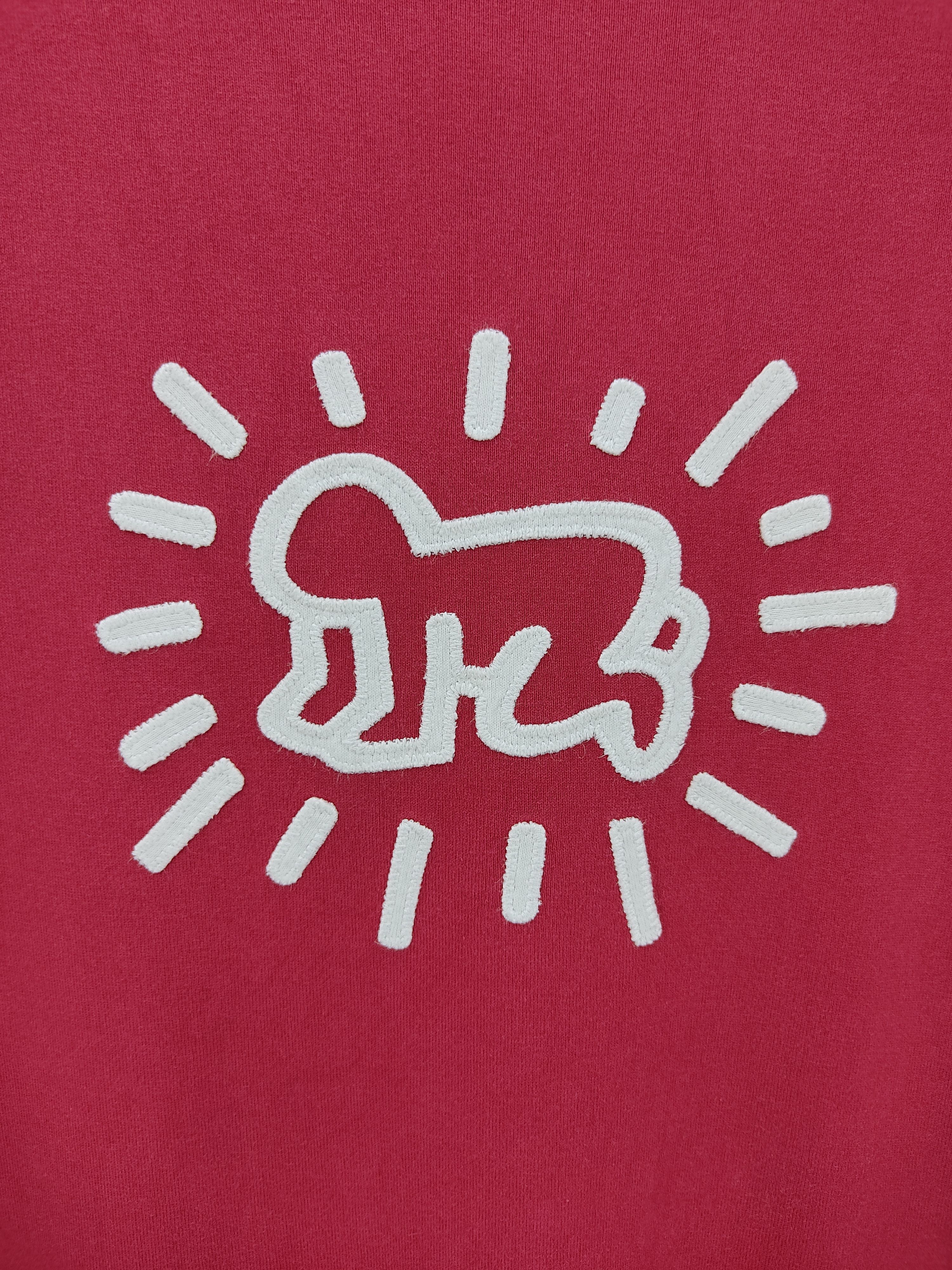 Keith Haring × Uniqlo × Vintage Vintage Y2K Keith Haring X Uniqlo Long Sleeve T-Shirt Size US M / EU 48-50 / 2 - 3 Thumbnail