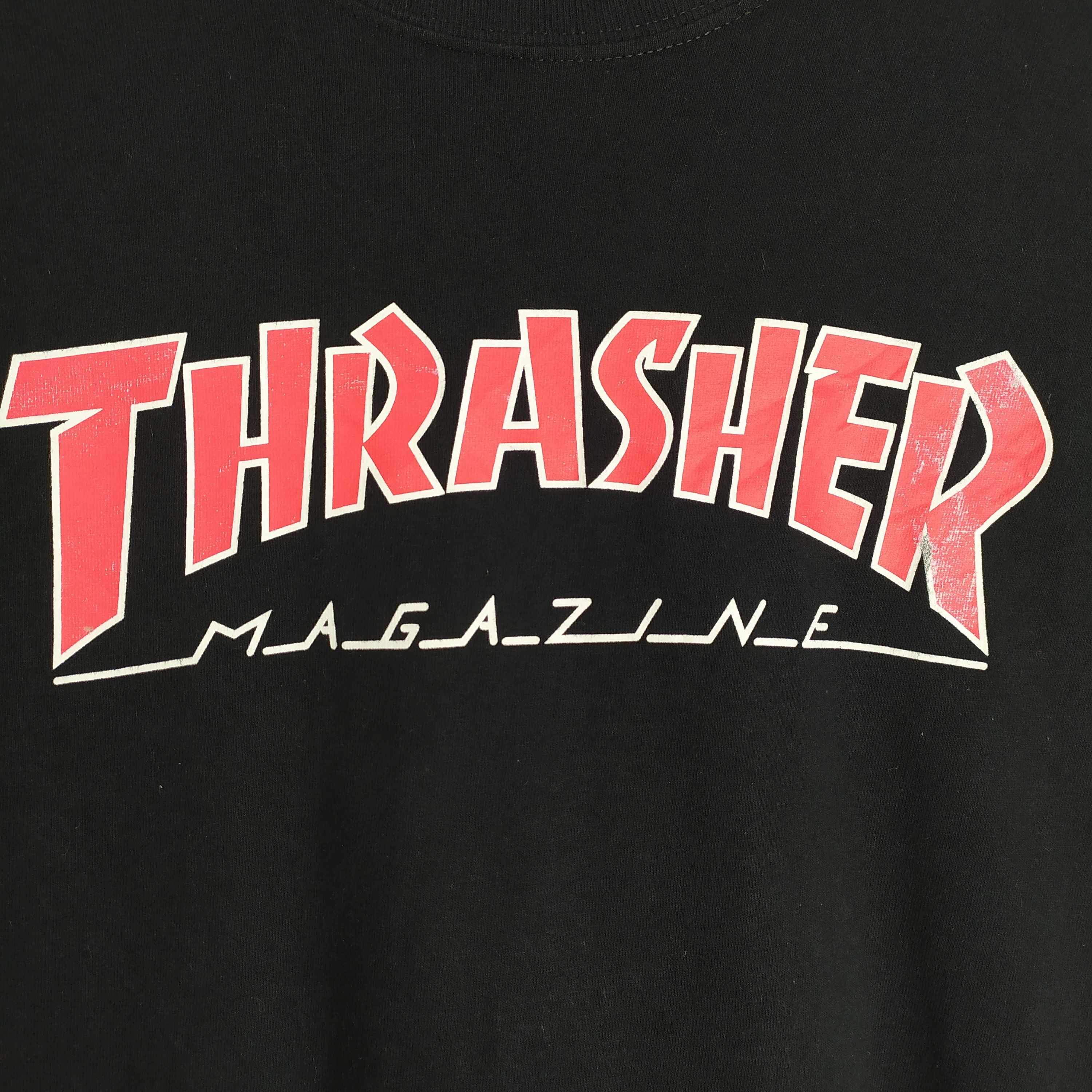 Thrasher VINTAGE THRASHER MAGAZINE SKATEBOARDS T-SHIRT Size US M / EU 48-50 / 2 - 2 Thumbnail