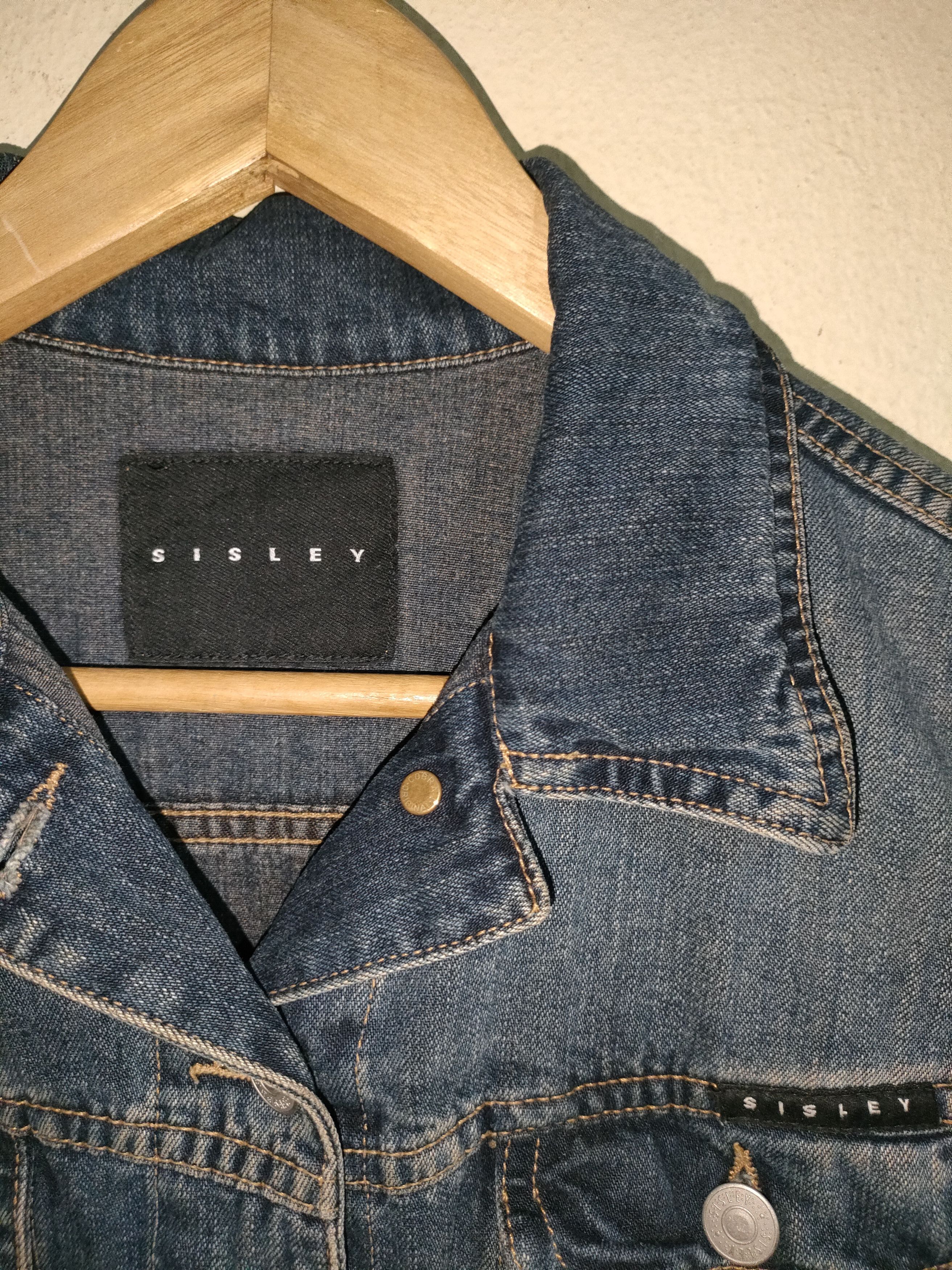 Sisley Sisley Denim Jacket Size US S / EU 44-46 / 1 - 6 Thumbnail