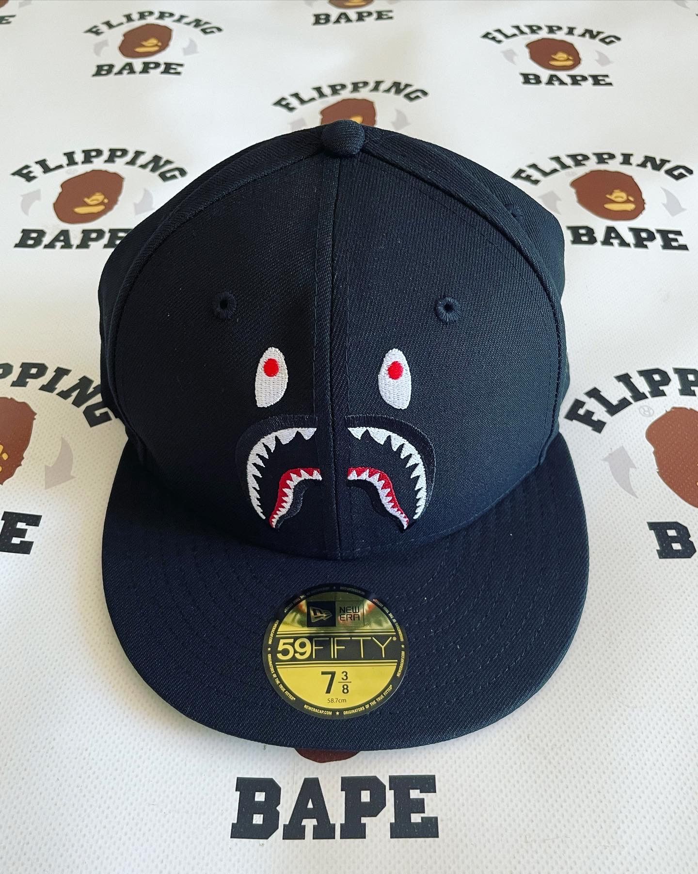 Bape BAPE SHARK NEW ERA 59FIFTY CAP | Grailed
