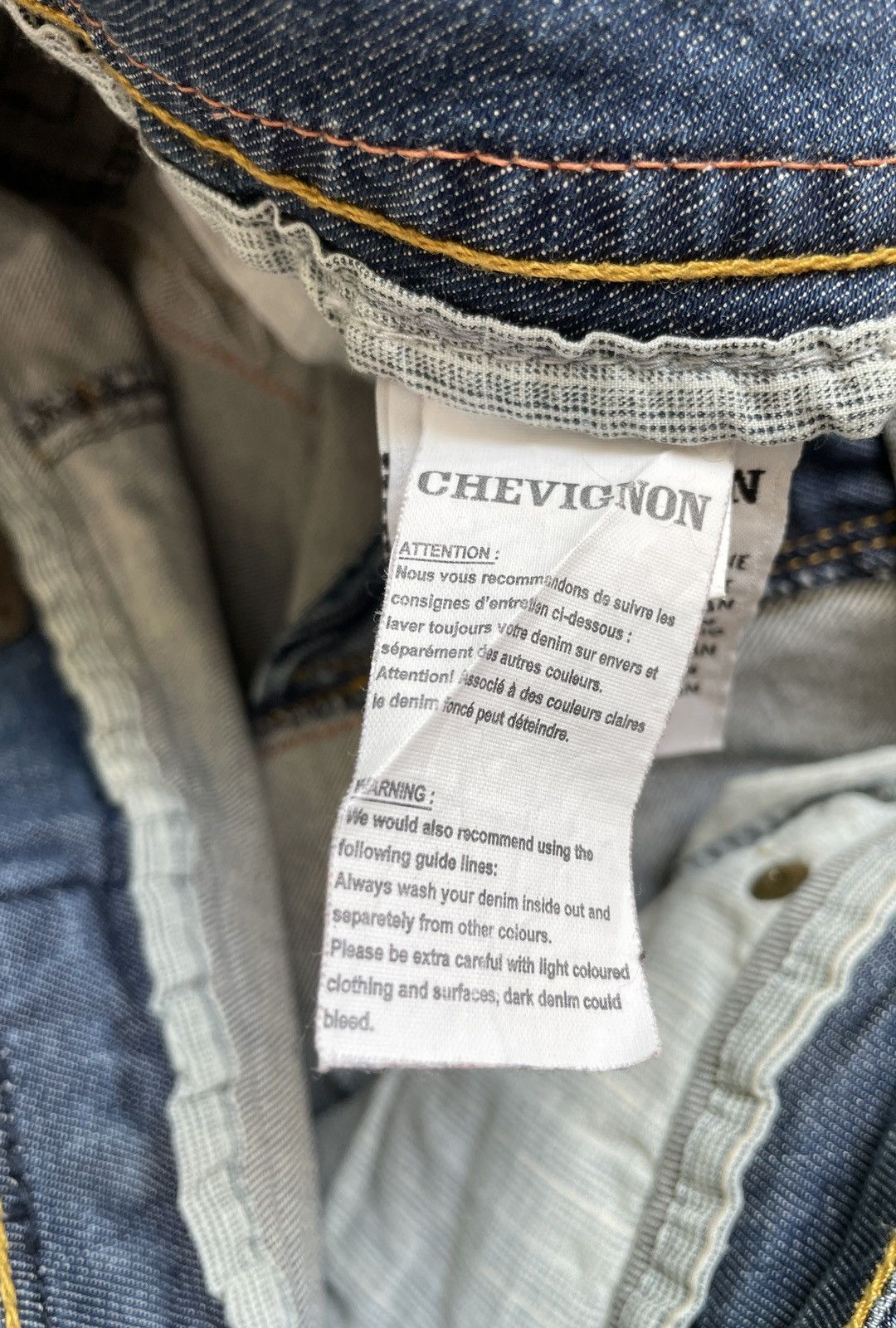 Chevignon Vintage Chevignon Denim Jeans Size 30" / US 8 / IT 44 - 9 Thumbnail