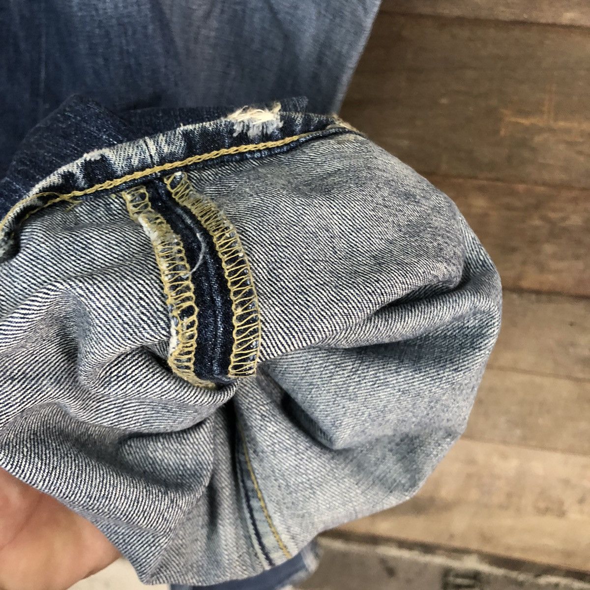 Levi's 504 Levis Strauss Blue Denim Jeans Pants #4622 Size US 31 - 16 Thumbnail