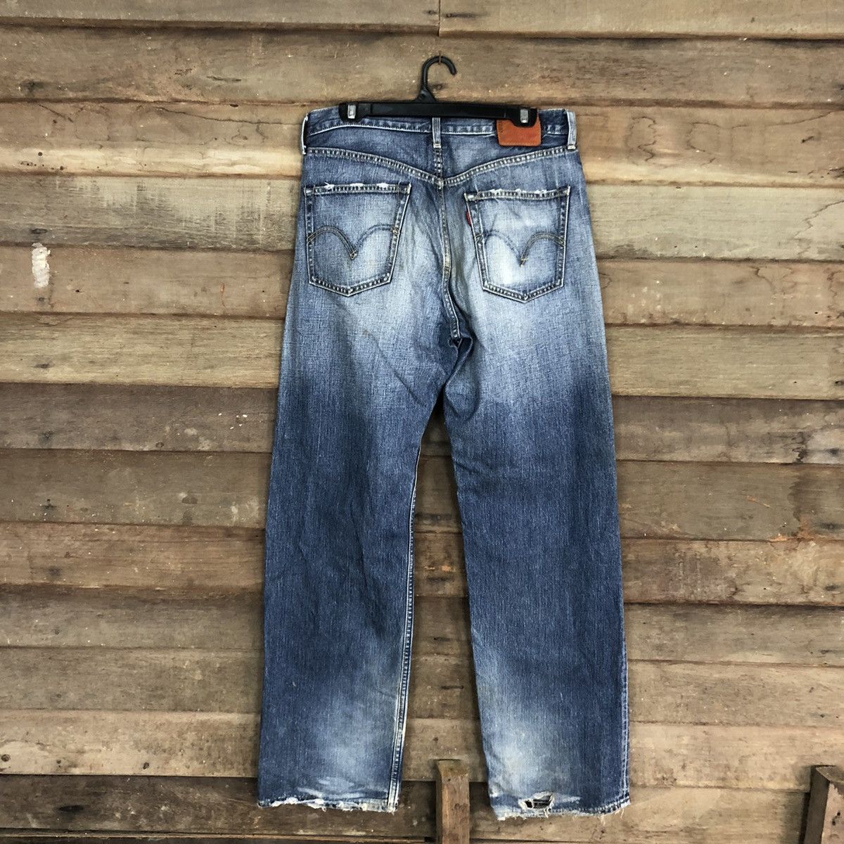 Levi's 504 Levis Strauss Blue Denim Jeans Pants #4622 Size US 31 - 10 Thumbnail