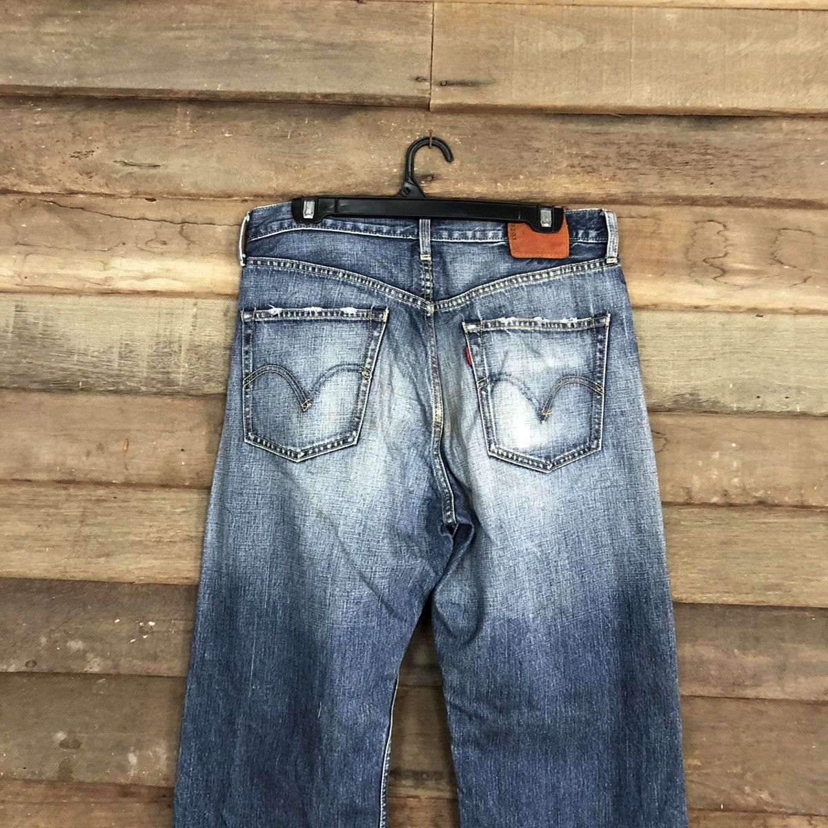 Levi's 504 Levis Strauss Blue Denim Jeans Pants #4622 Size US 31 - 11 Thumbnail