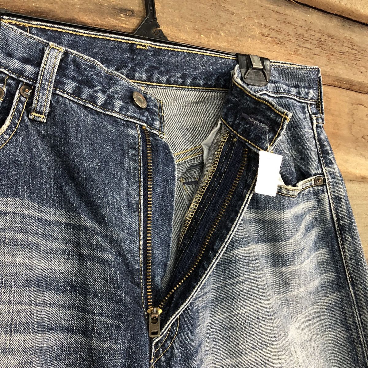 Levi's 504 Levis Strauss Blue Denim Jeans Pants #4622 Size US 31 - 7 Thumbnail