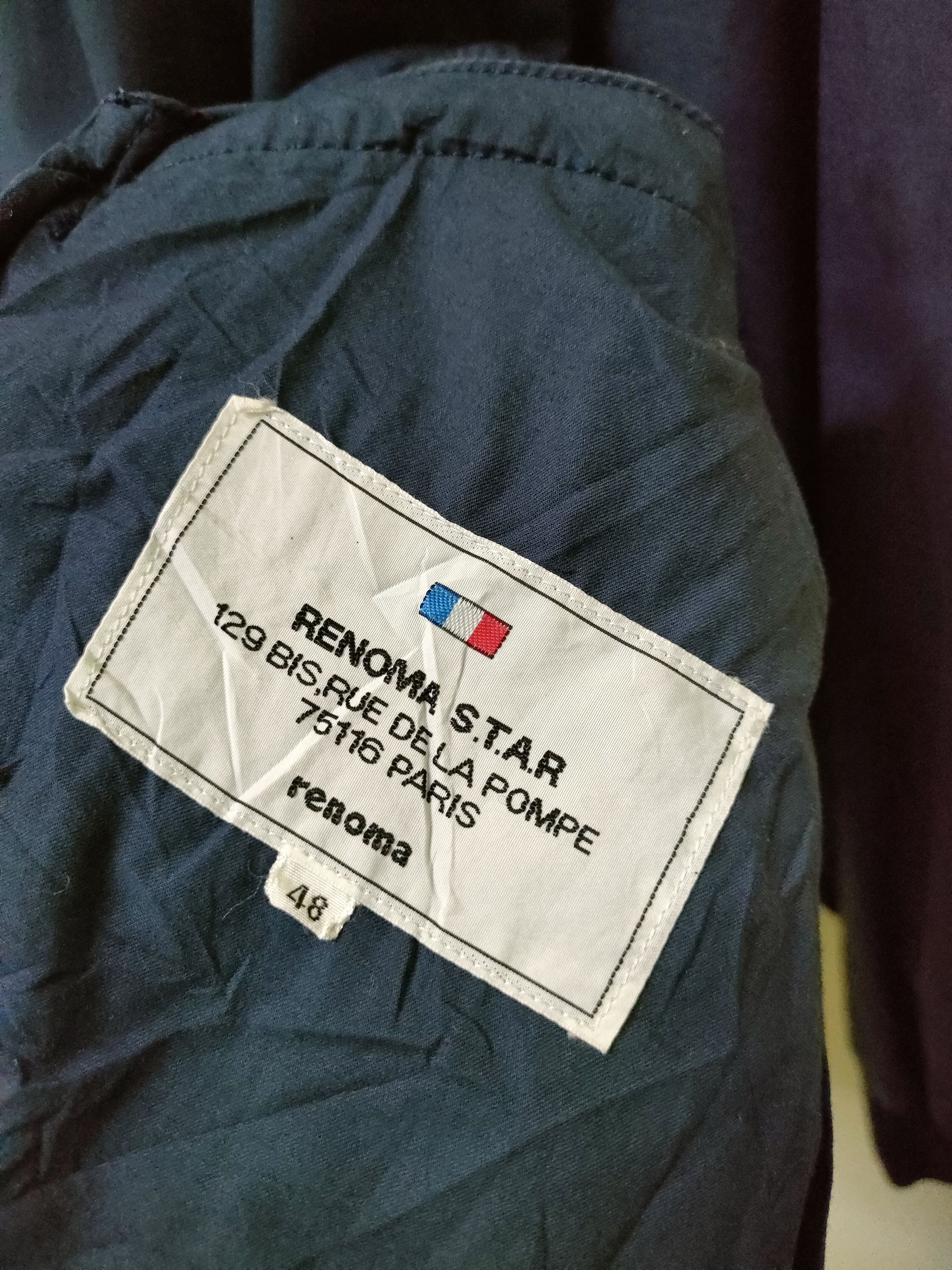 Renoma × Vintage Vintage Renoma STAR Paris Size US M / EU 48-50 / 2 - 5 Thumbnail
