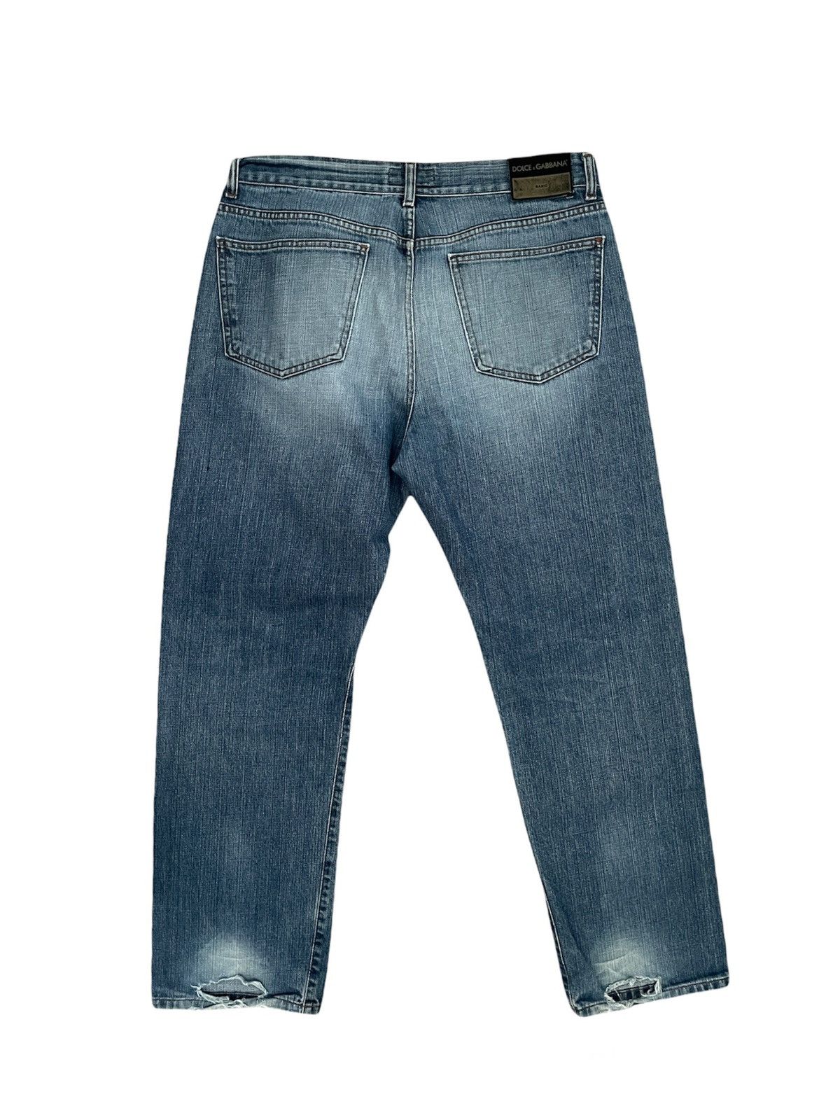 Jeans AMO Twist Vintage Seam Cropped Elasticizzati Colore Blu Chiaro Taglia 26