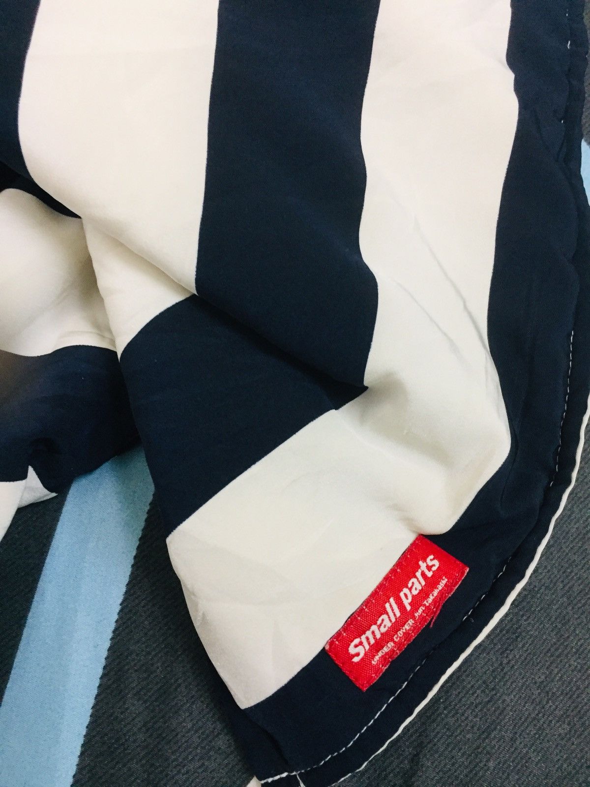 Undercover AW1999 Ambivalence Small Parts boader stripe jacket Size US L / EU 52-54 / 3 - 8 Thumbnail