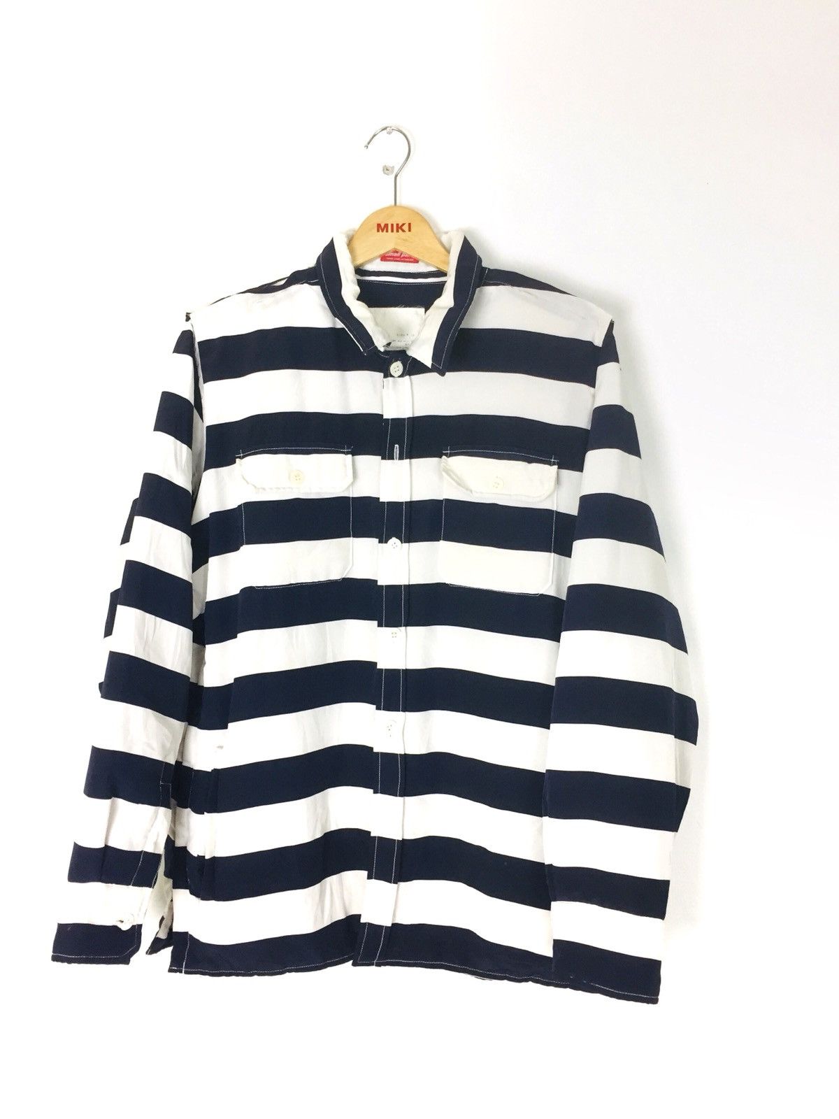 Undercover AW1999 Ambivalence Small Parts boader stripe jacket Size US L / EU 52-54 / 3 - 1 Thumbnail