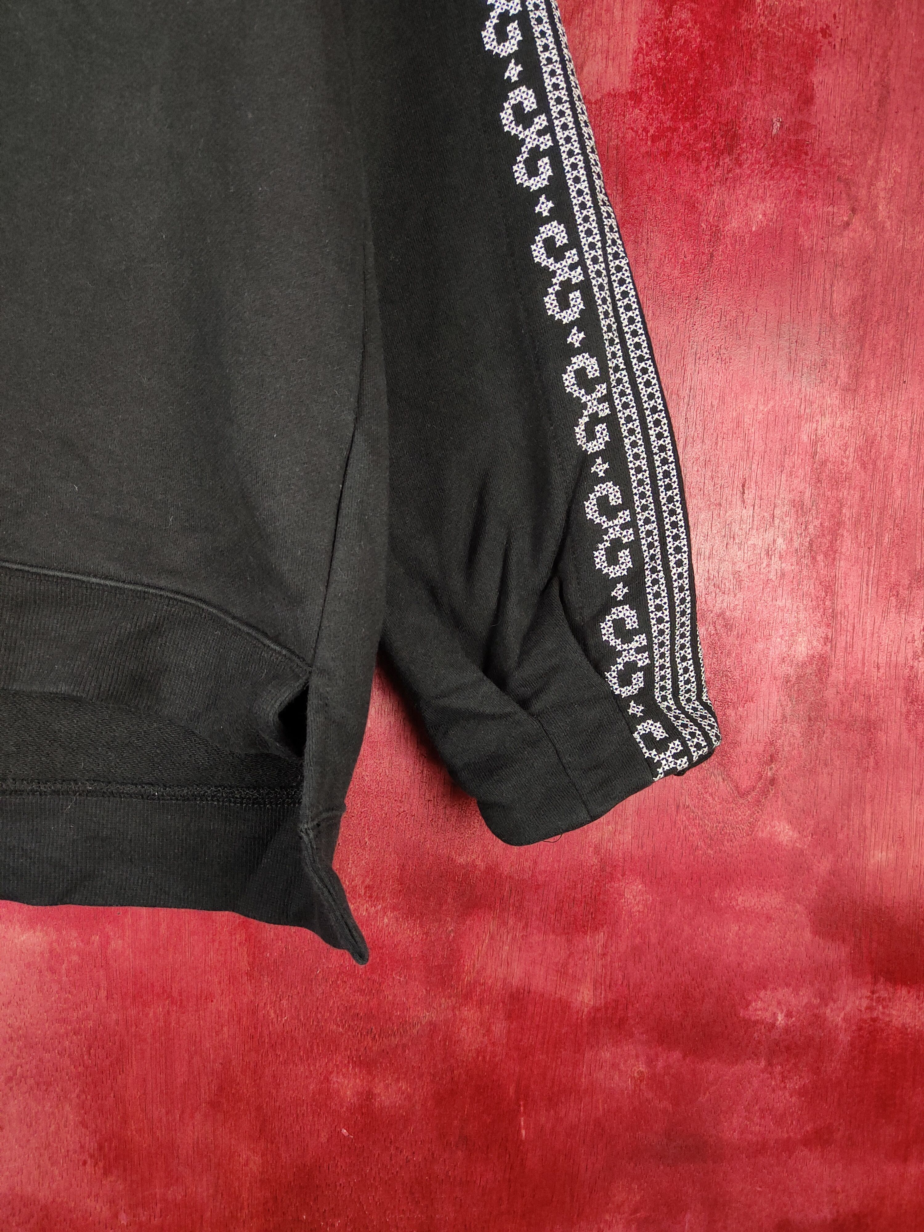 Japanese Brand Lepsim Black Sweatshirt art sleeve japan #S598 Size M / US 6-8 / IT 42-44 - 6 Thumbnail