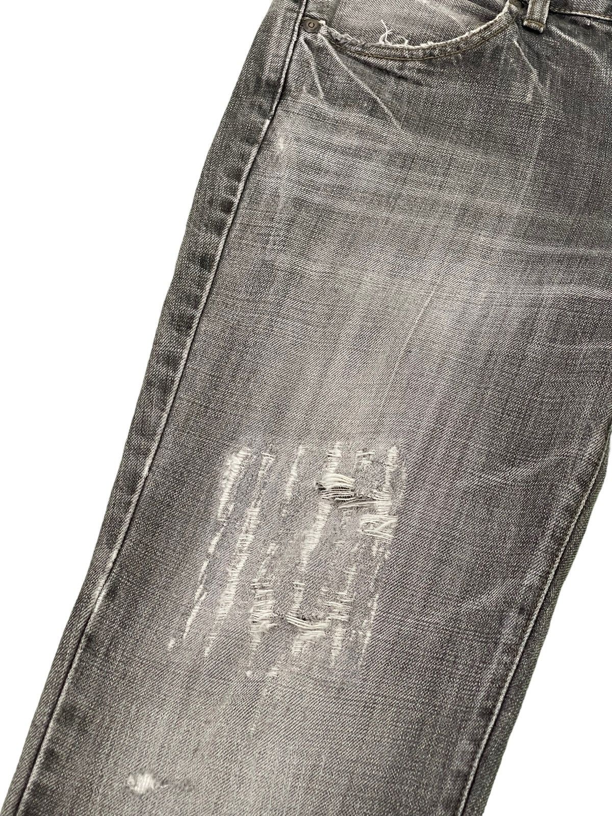 Japanese Brand Flare Jeans Spellbound Japan Distress Denim Boot Cut 5🟦1 Size US 32 / EU 48 - 8 Thumbnail