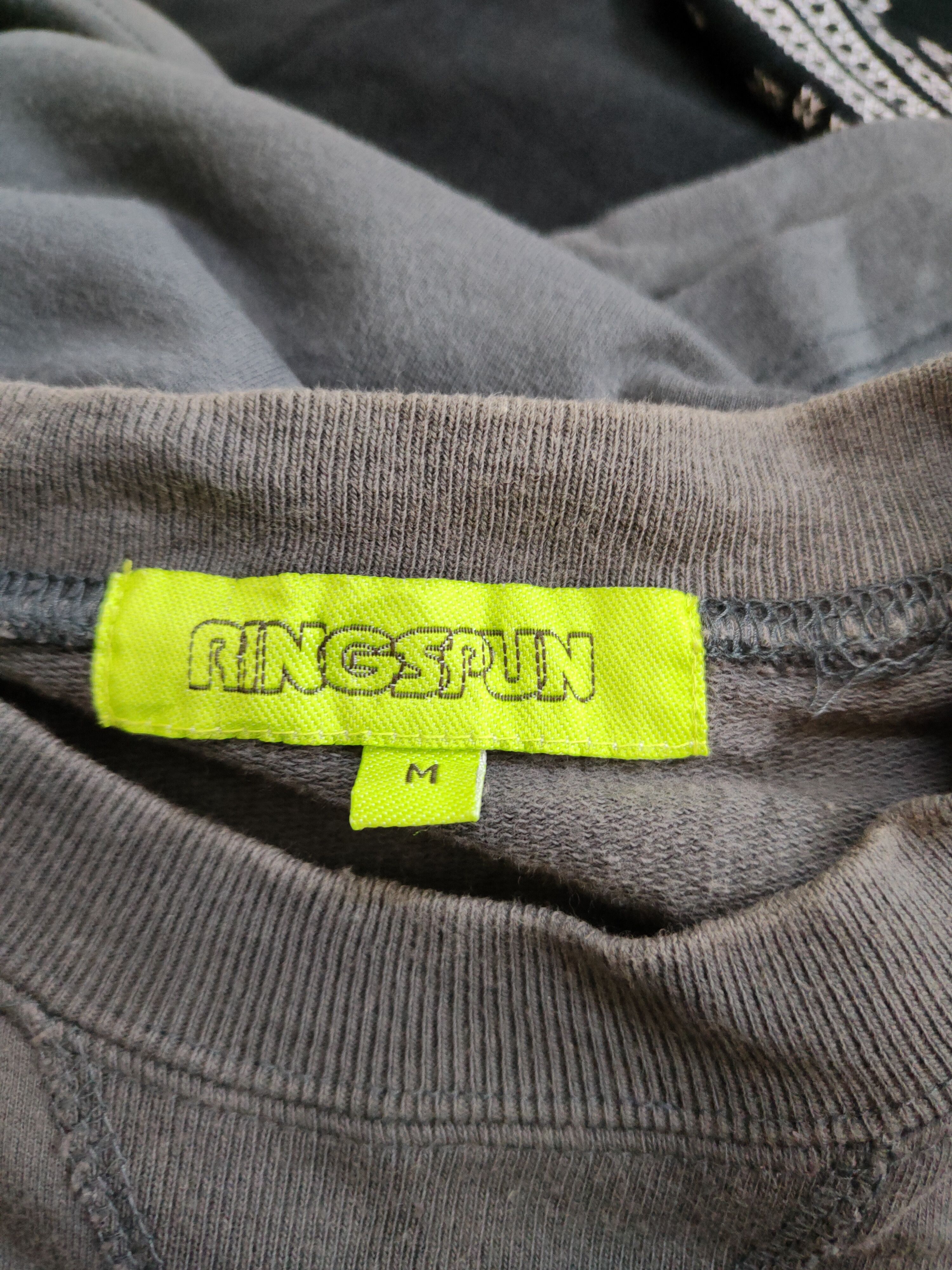 Japanese Brand × Ringspun Ringspun tank vintage Dark Gray sweatshirt #S597 Size US M / EU 48-50 / 2 - 15 Thumbnail