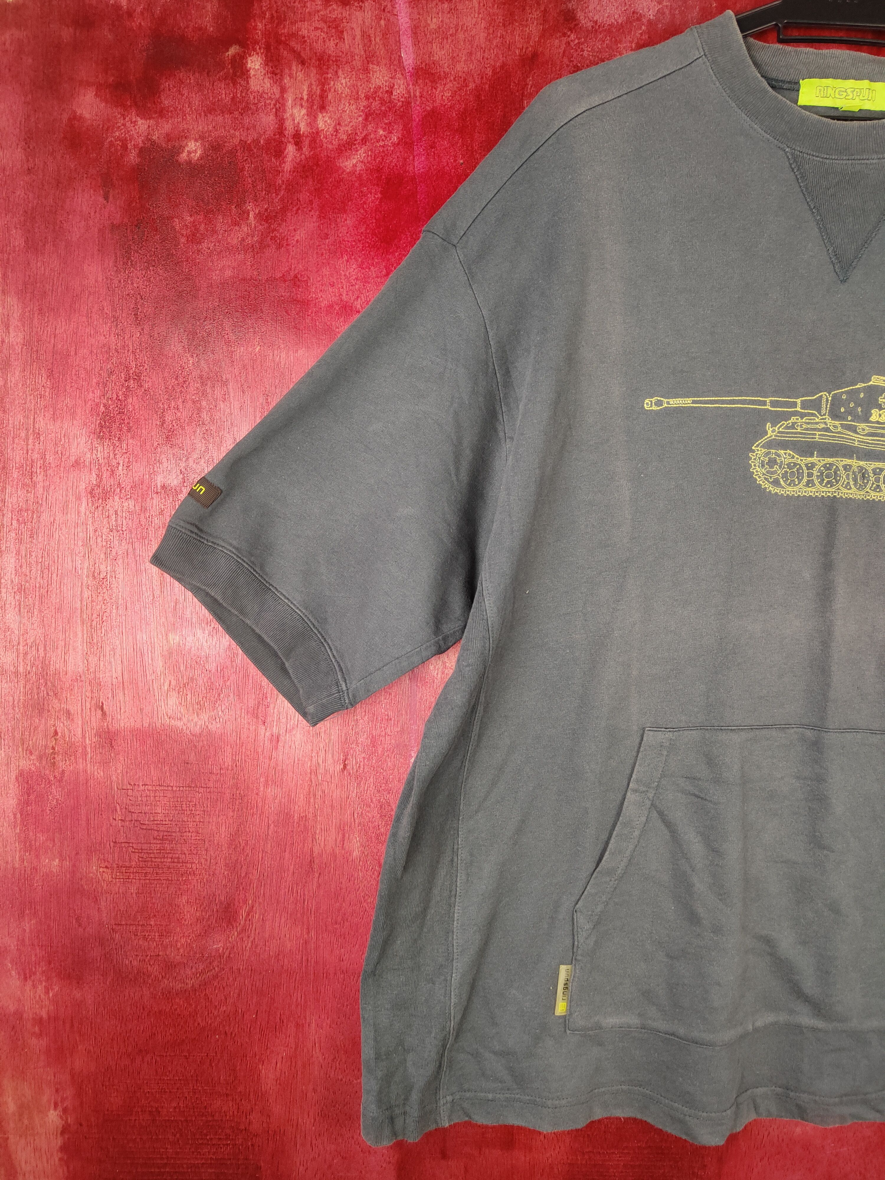Japanese Brand × Ringspun Ringspun tank vintage Dark Gray sweatshirt #S597 Size US M / EU 48-50 / 2 - 5 Thumbnail